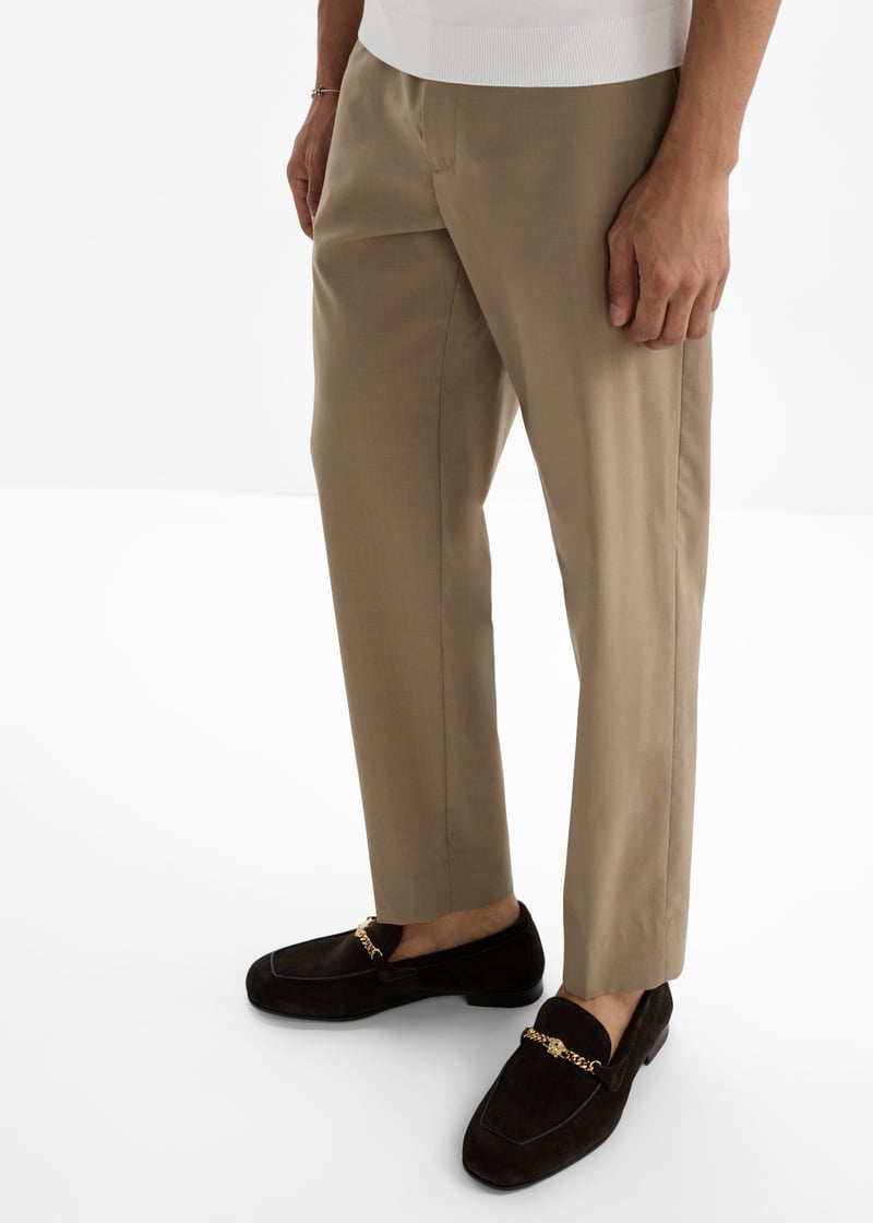 Medusa semišové papuče