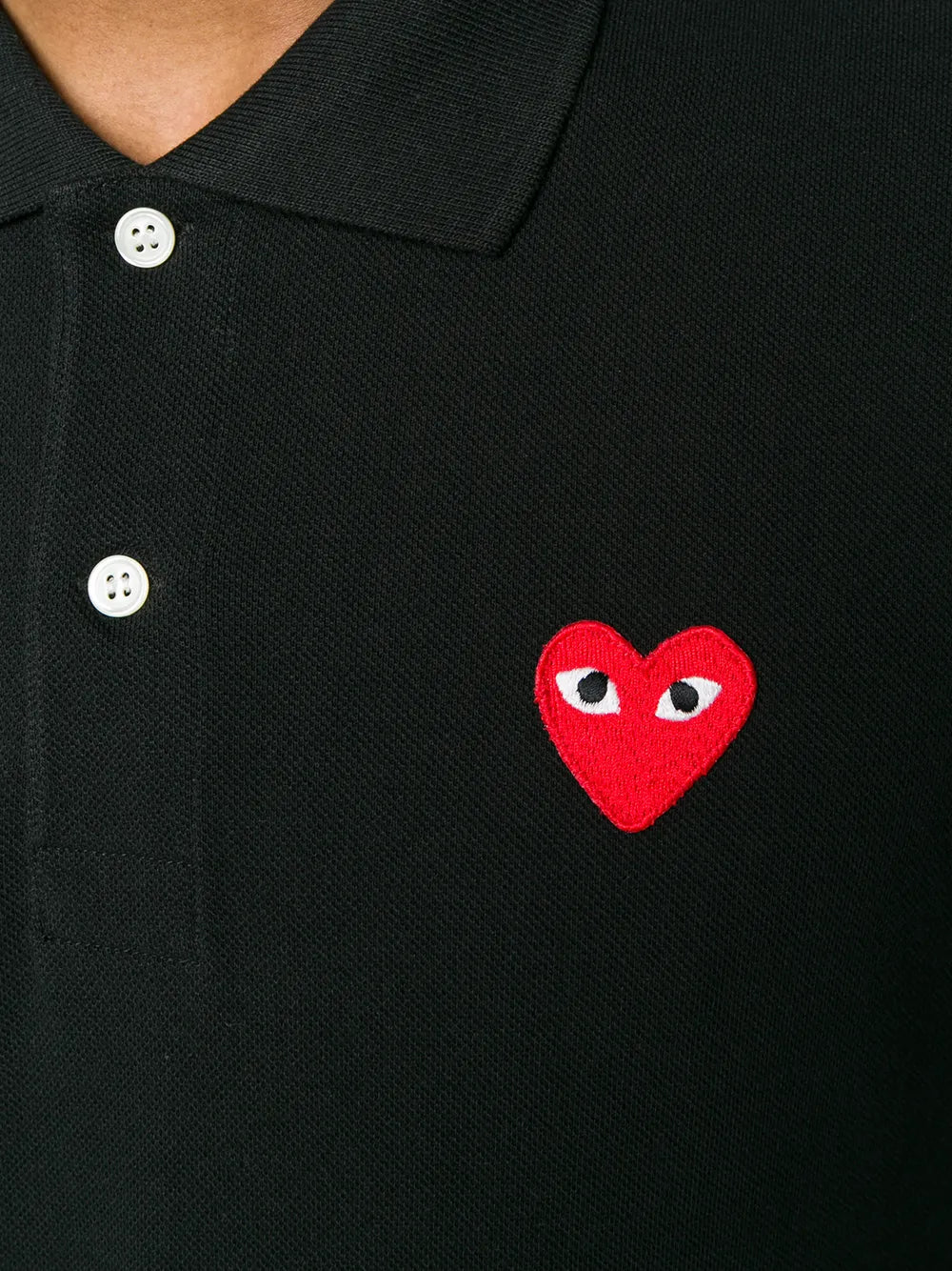 Poloshirt mit Herz-Logo