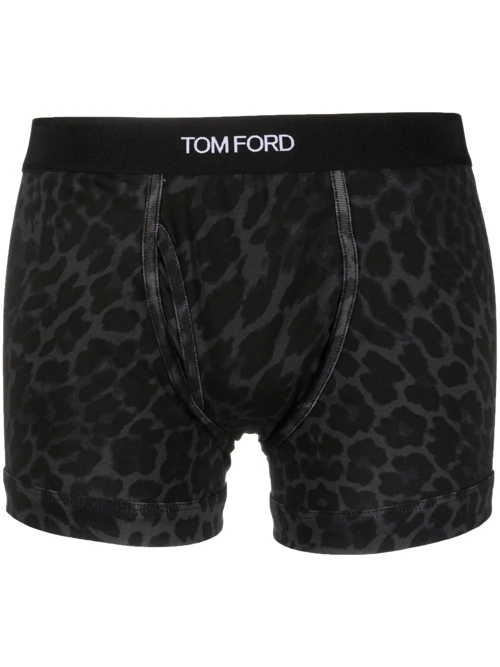Shorts mit Leoparden-Print