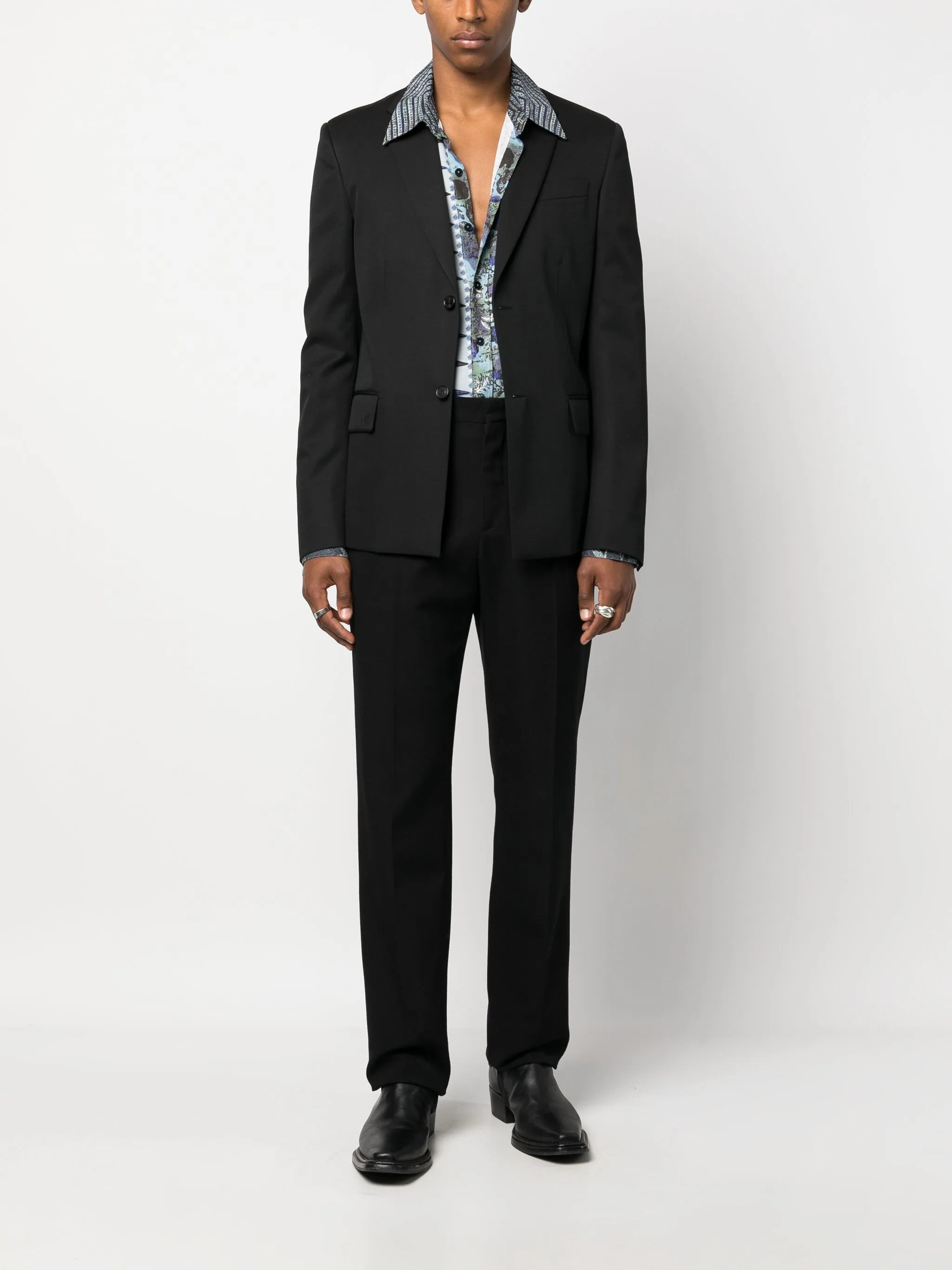 single-breasted jacket