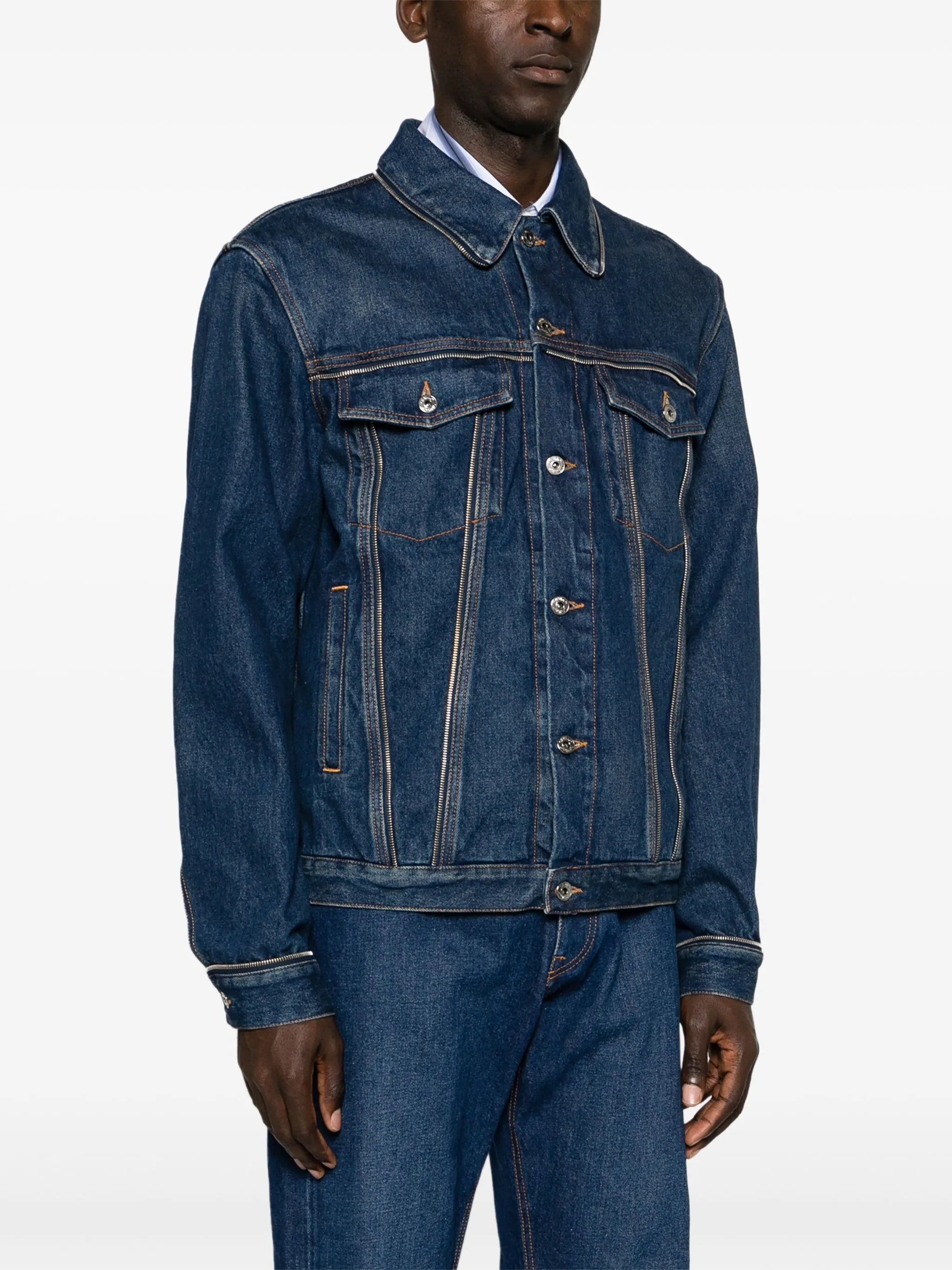 Arrow Tab Zip Skate džínová bunda