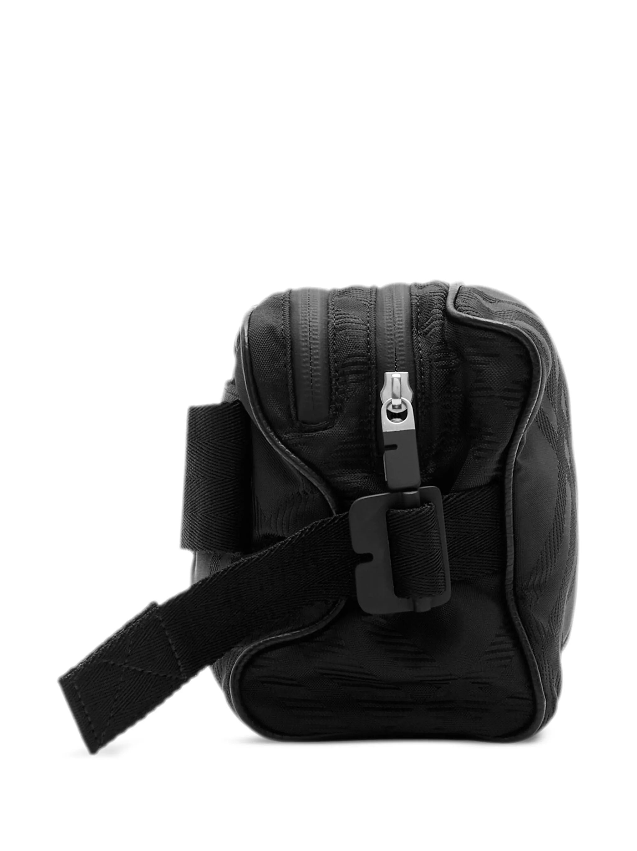 Károvaná Jacquardová taška na pás