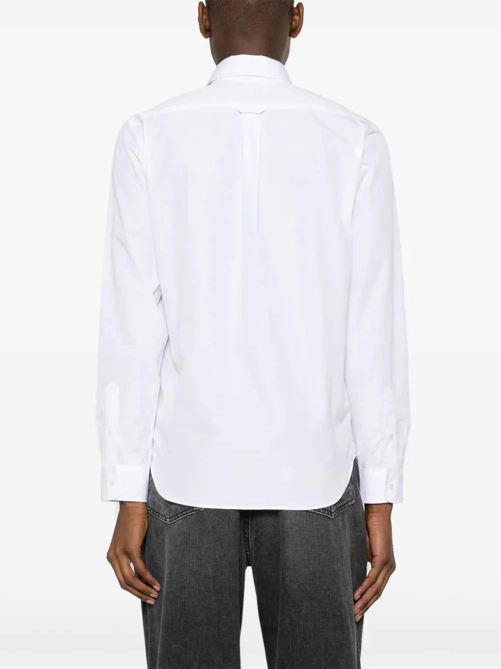 Shirt with fox patch