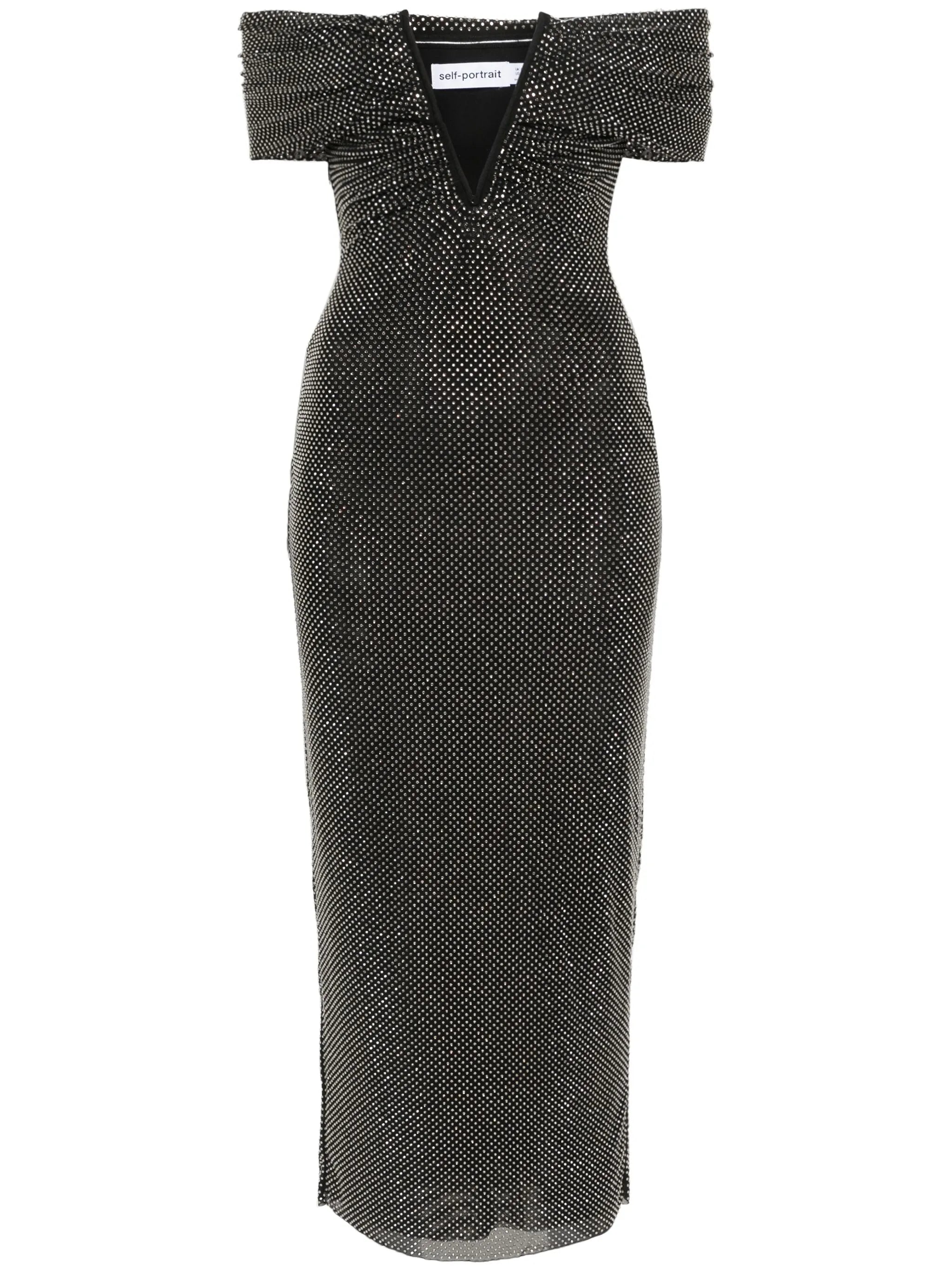 Maxi šaty s kamínky