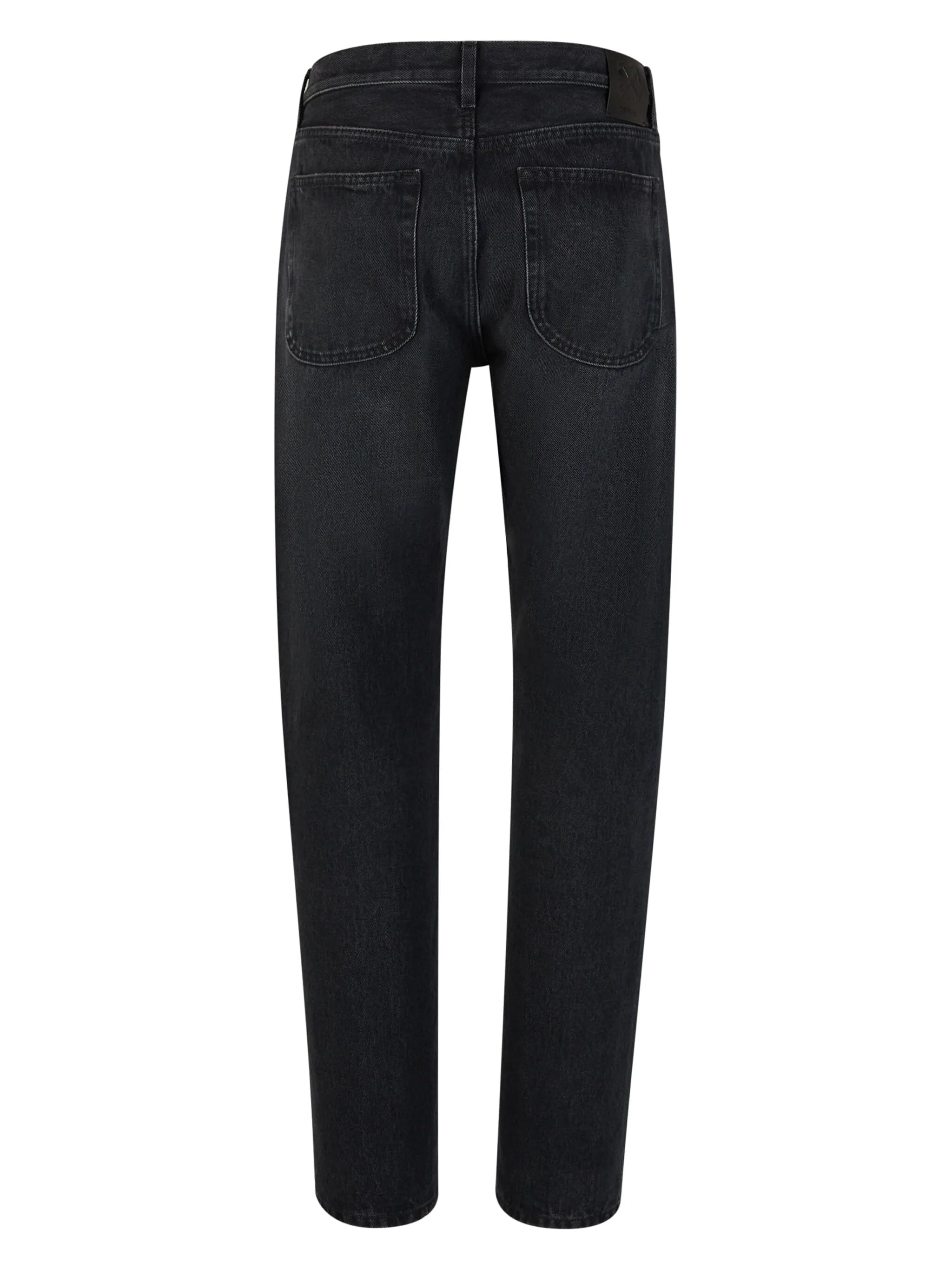 Tapered džíny s vybledlým efektem