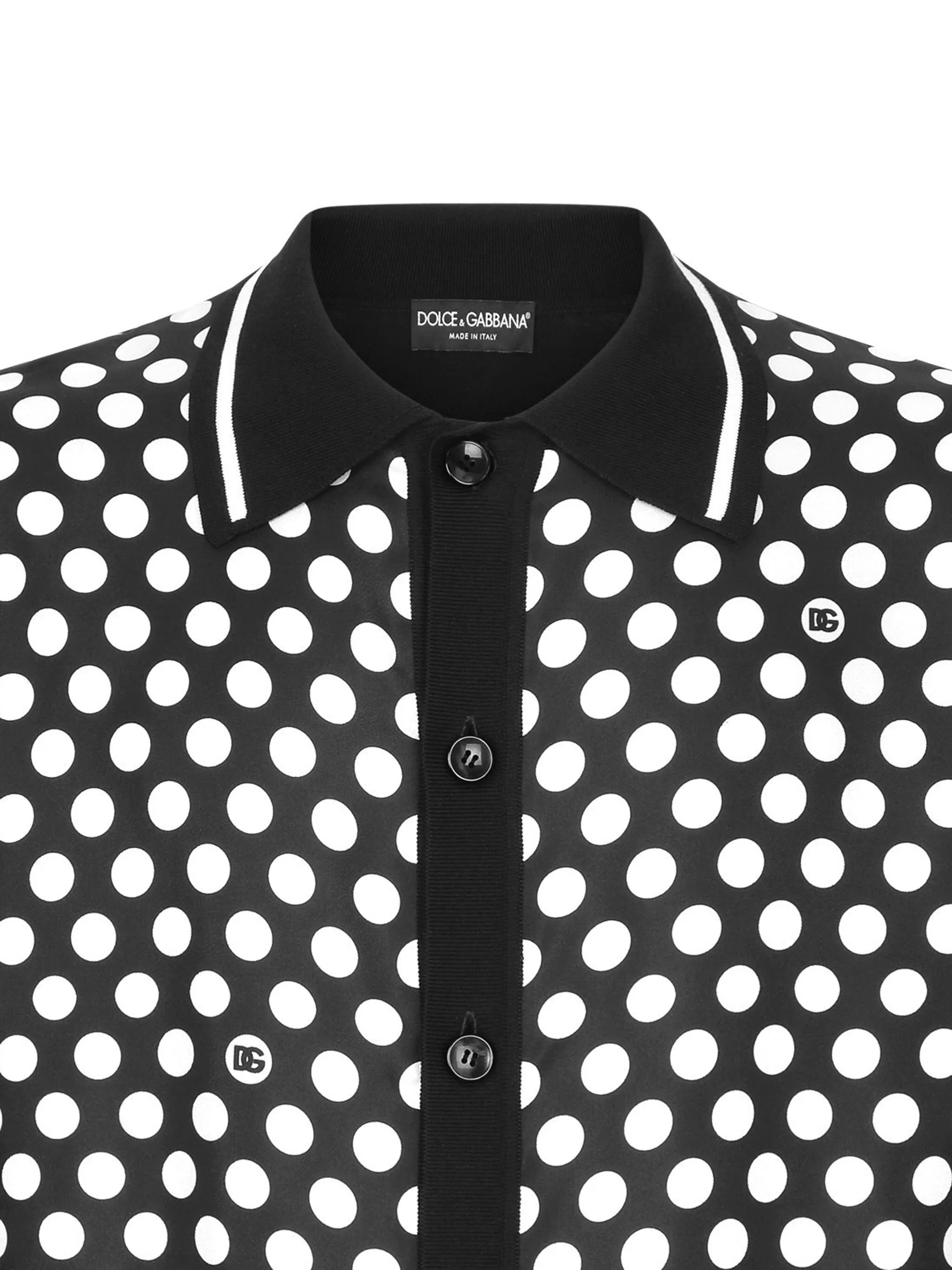 shirt with polka dots