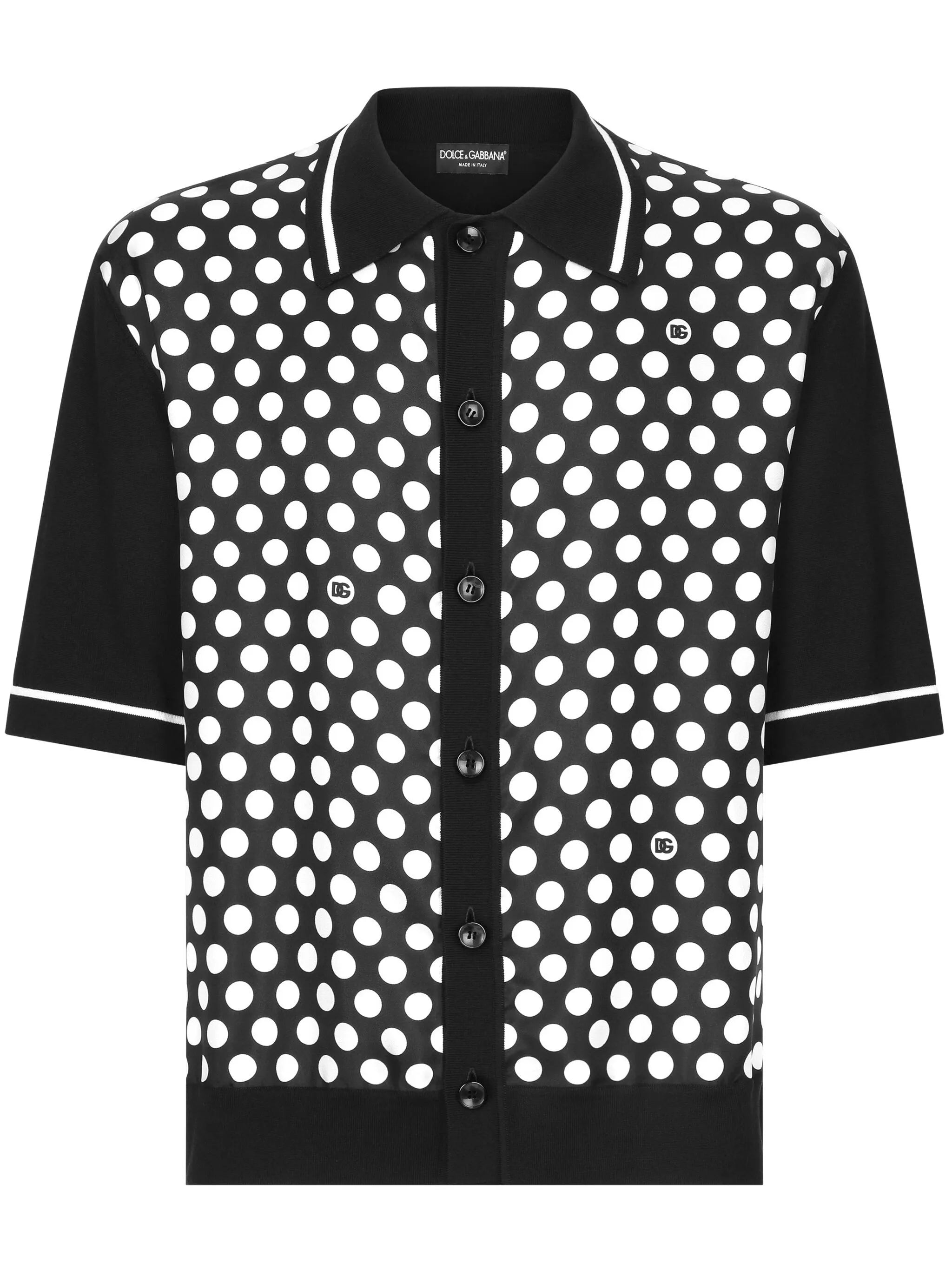 shirt with polka dots