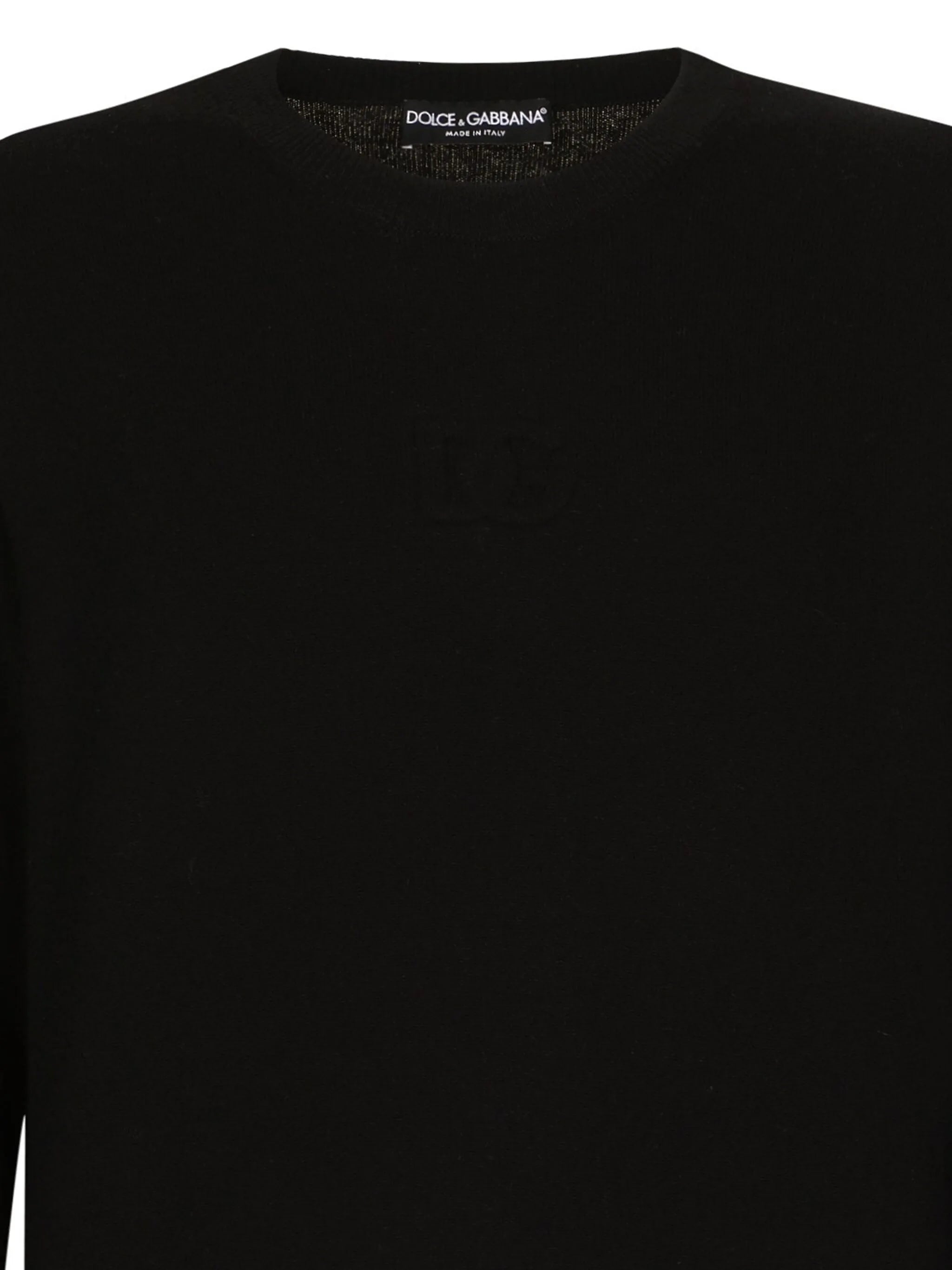 Pullover with round neckline