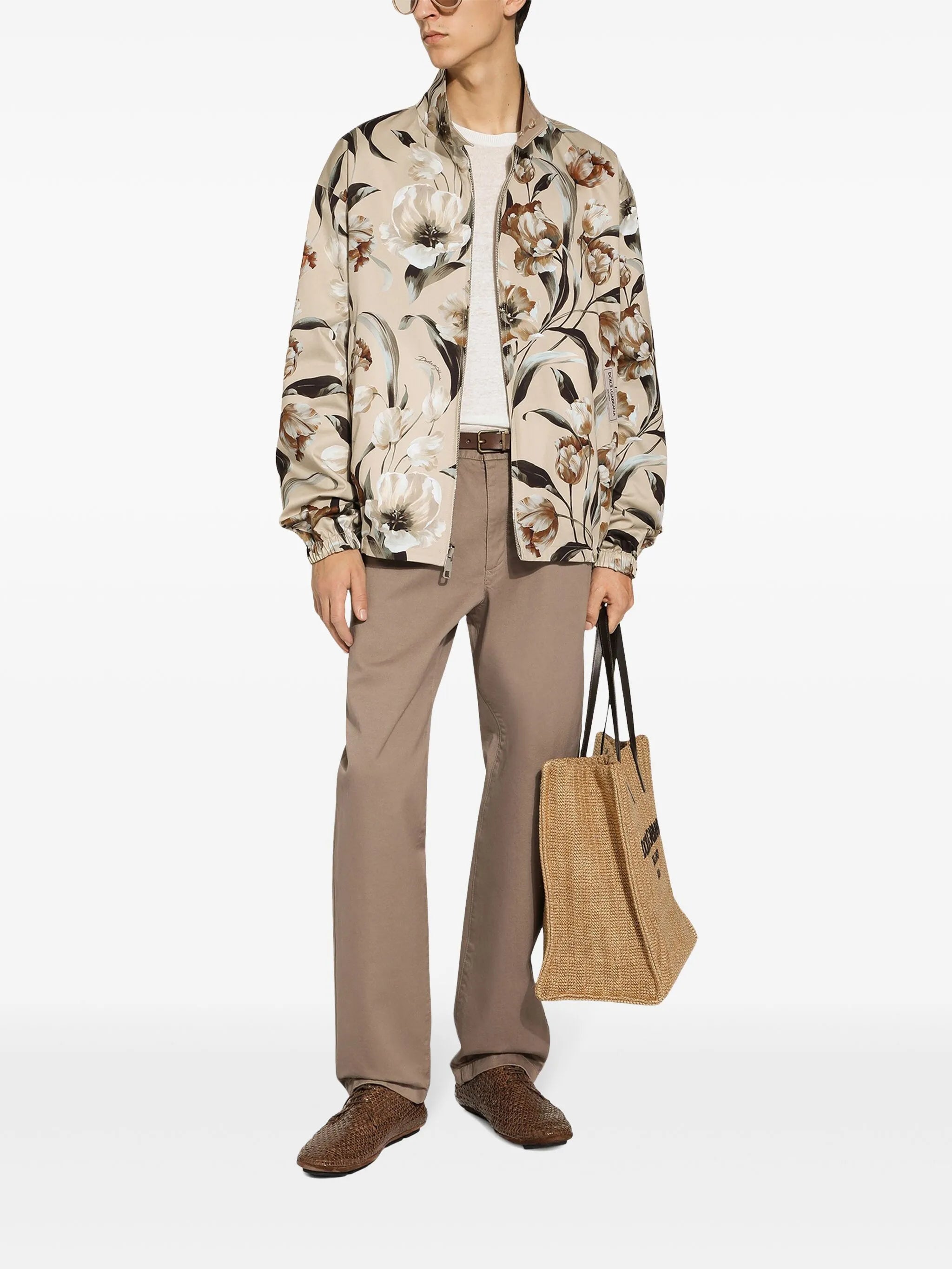 Sweater with logo application