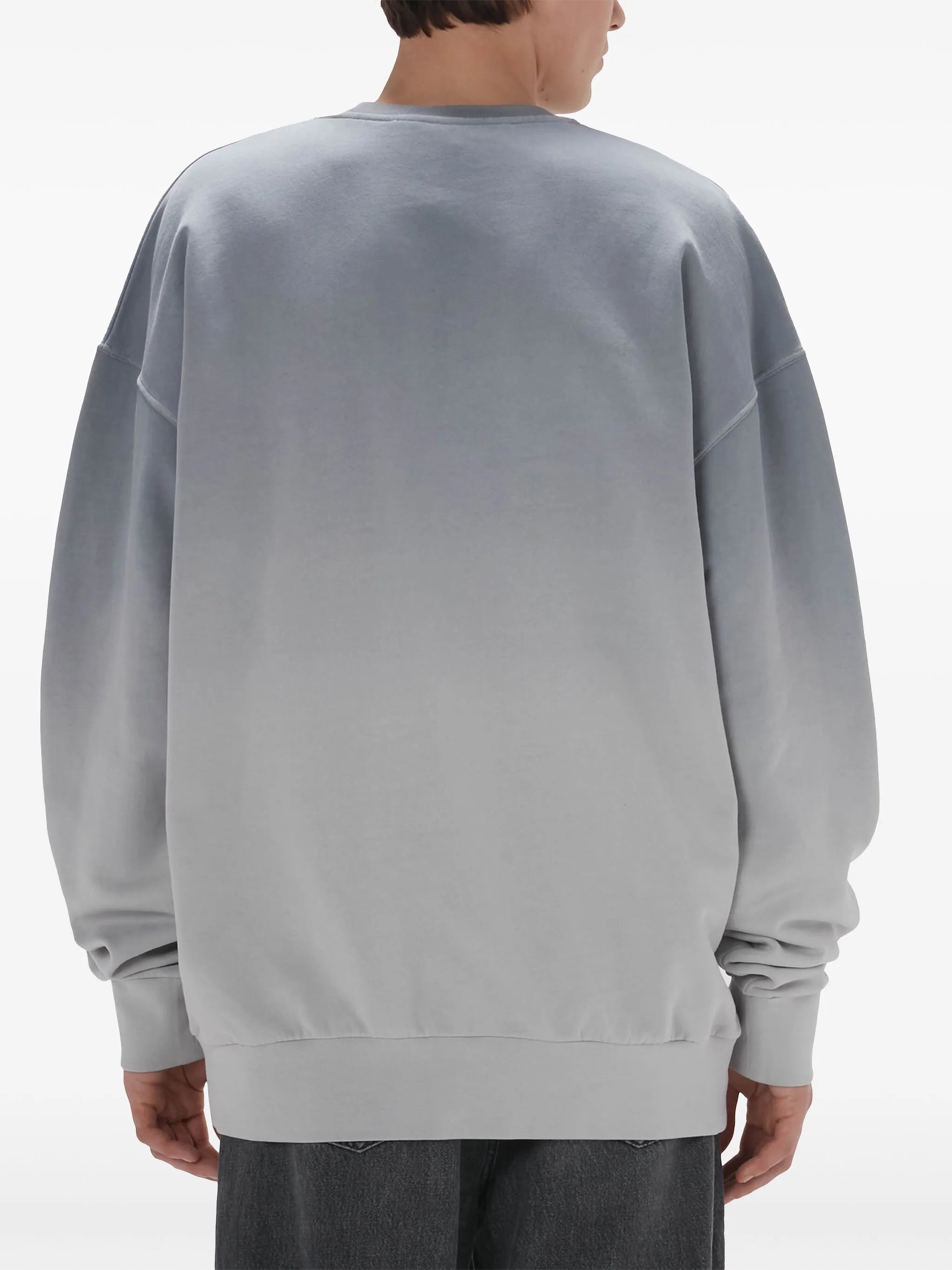 Sweatshirt with gradient effect