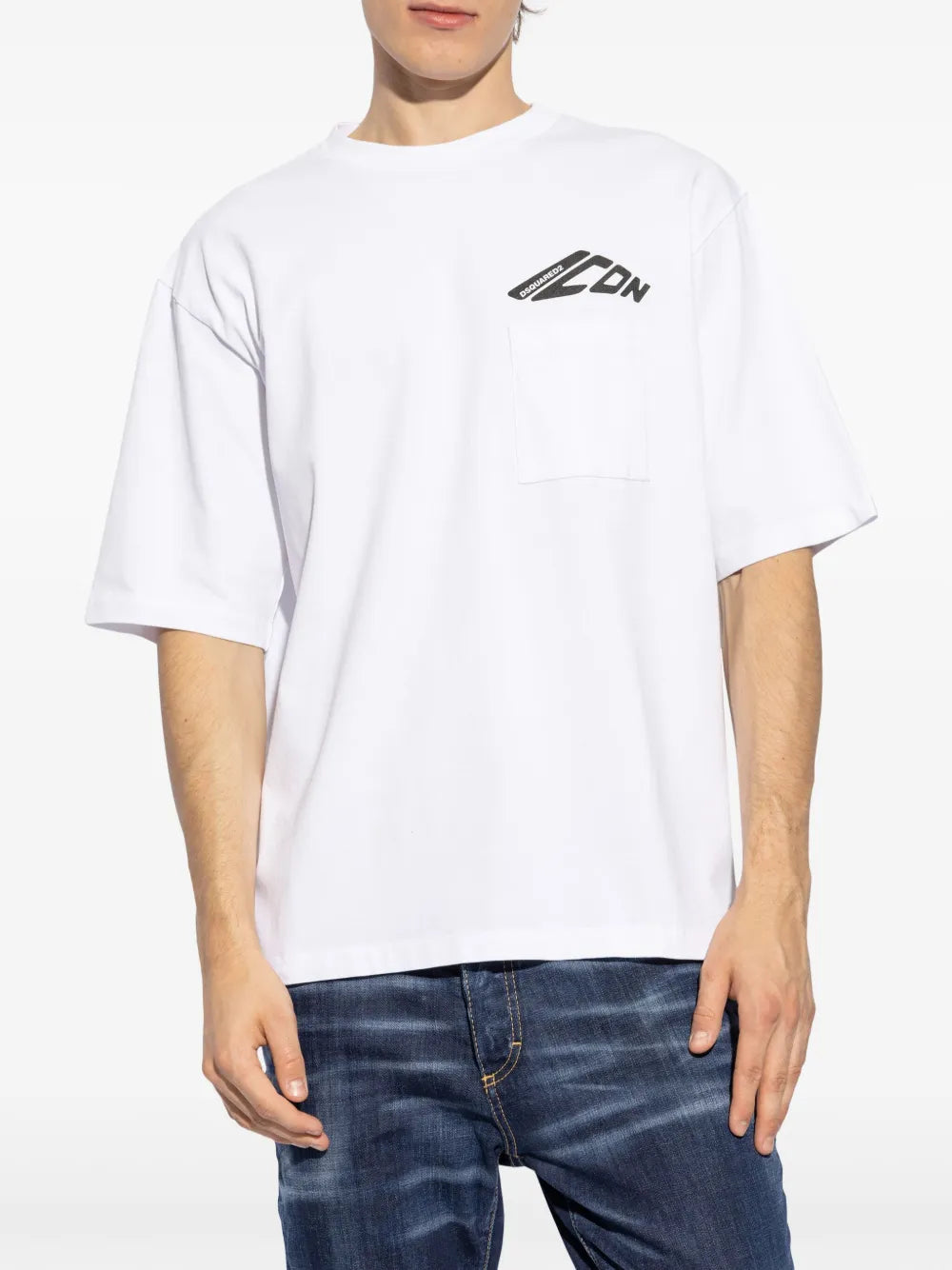 Icon T-shirt with round neckline