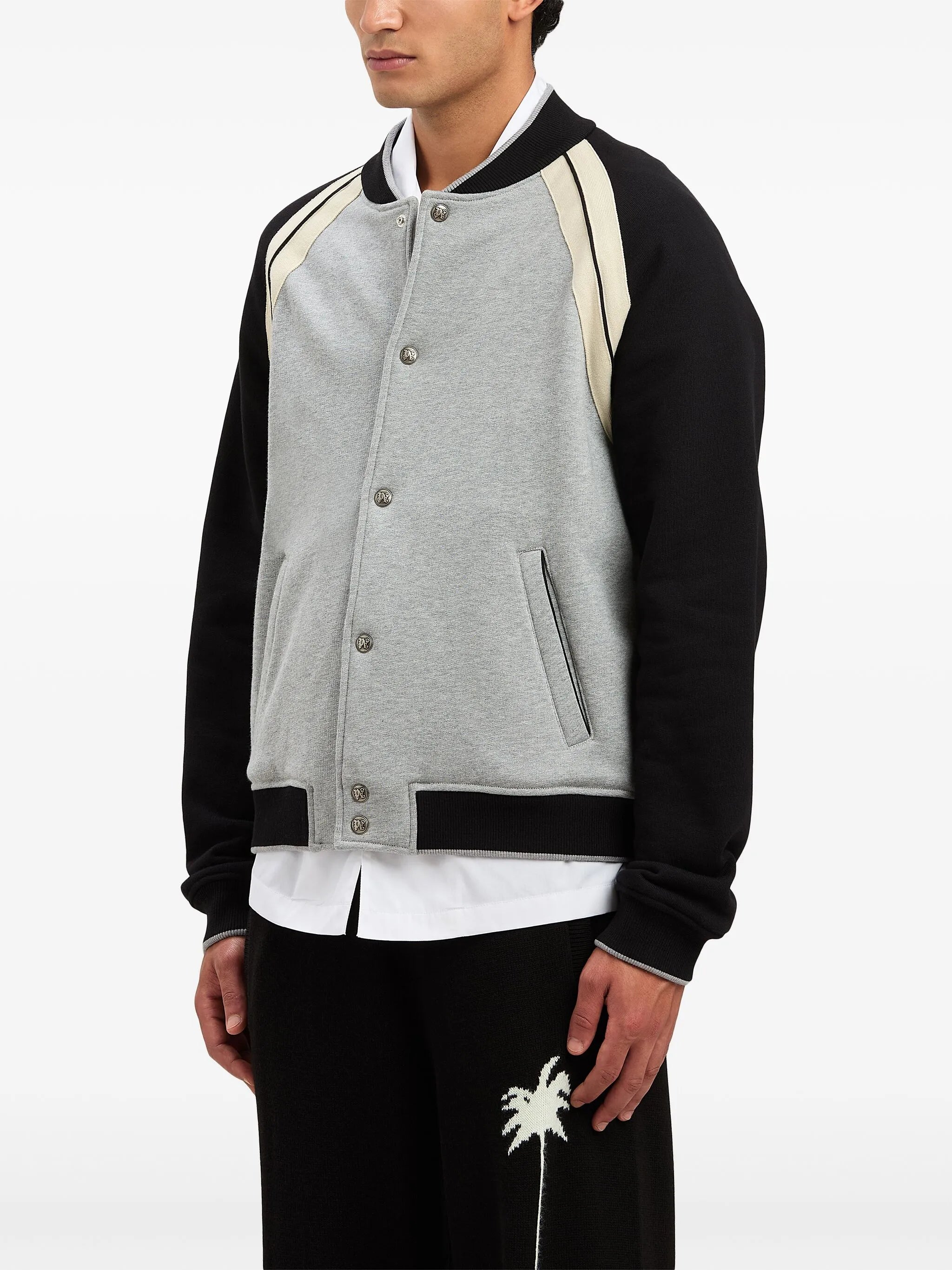 Kolegiálna bunda s potlačou loga