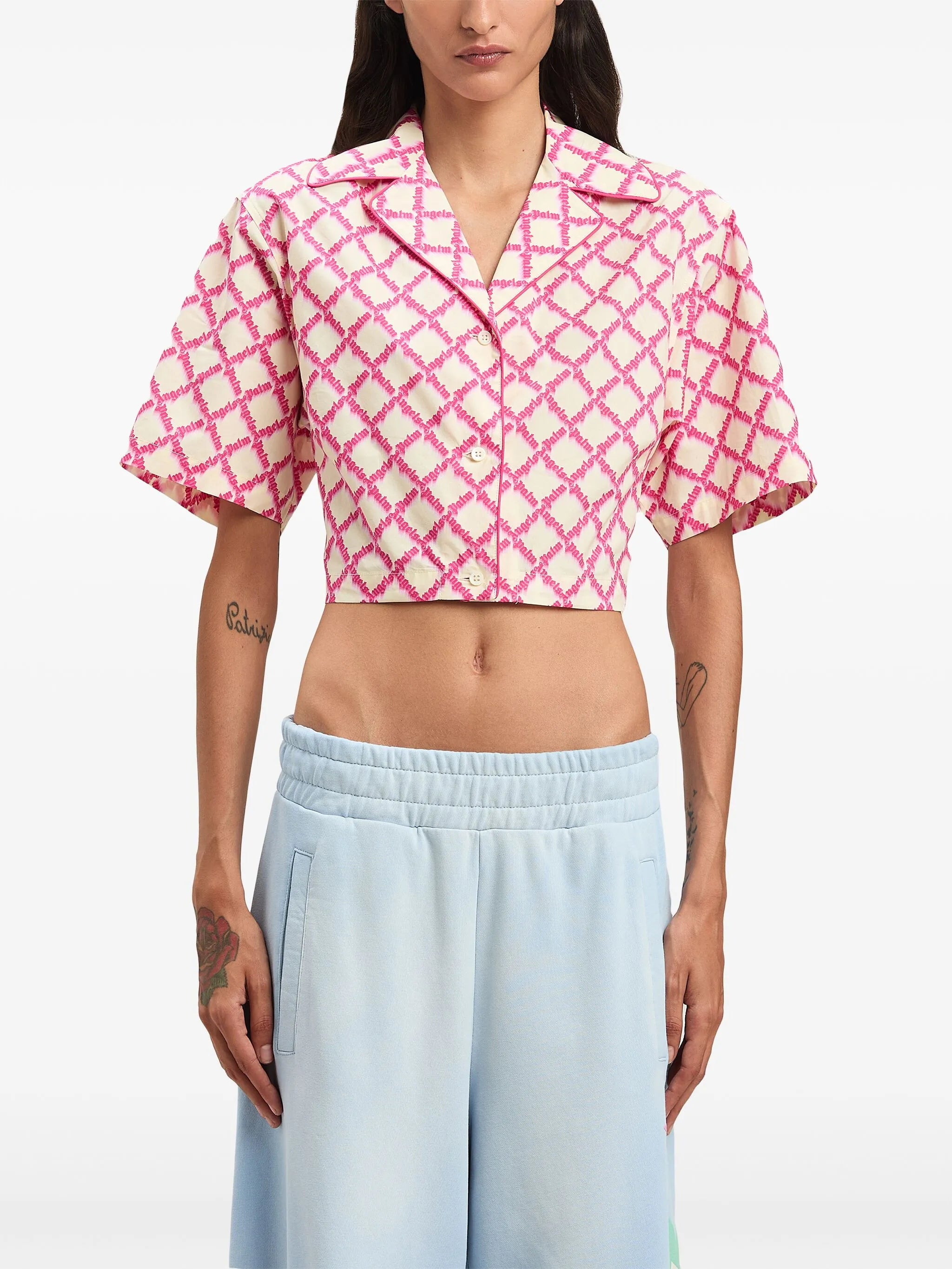 Košile s překříženým logem