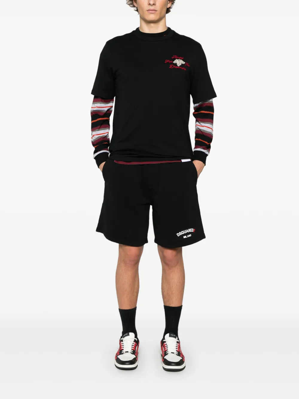 Běžecké šortky s vystupujícím logem