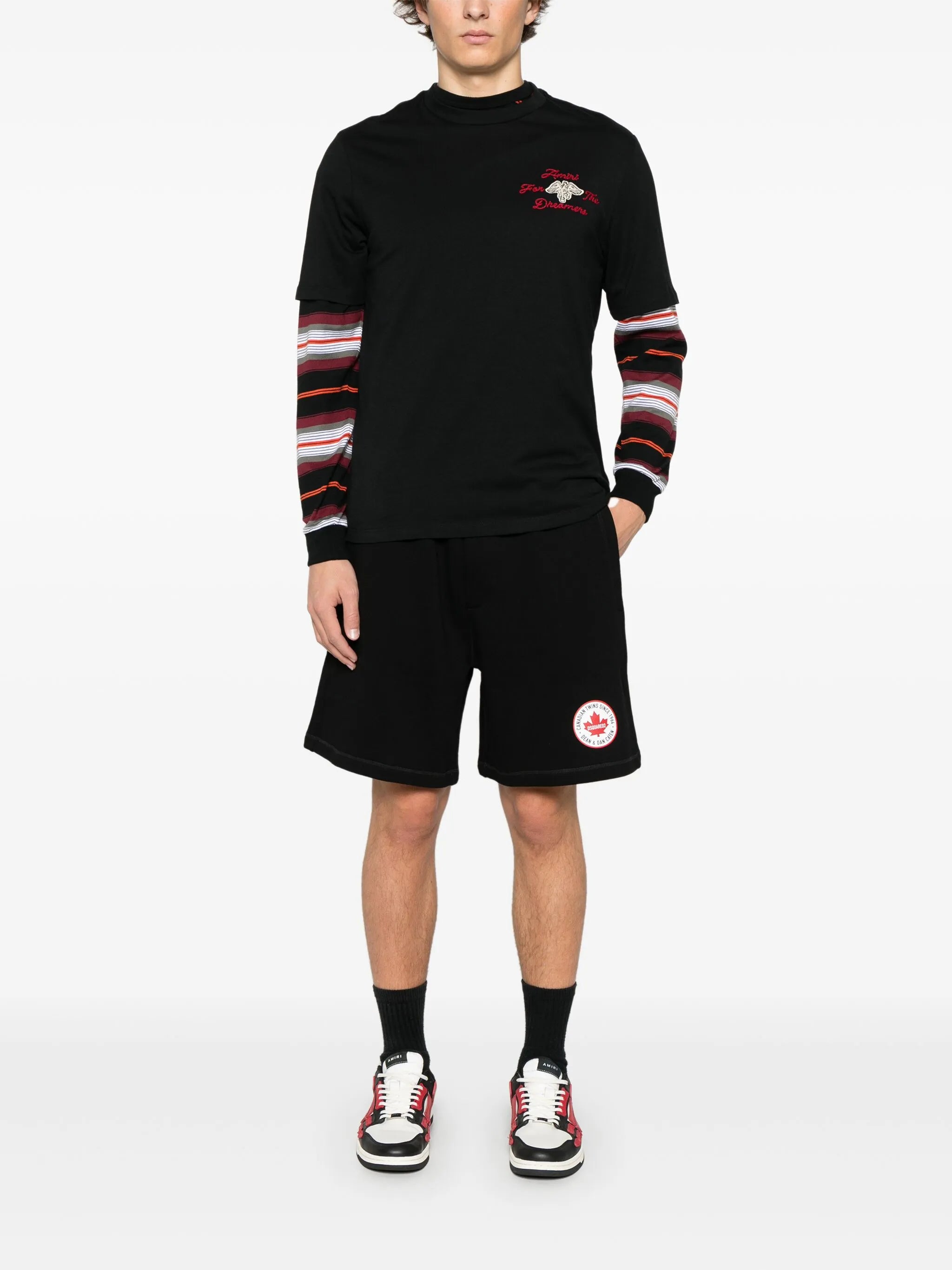 Joggingshorts s potiskem loga