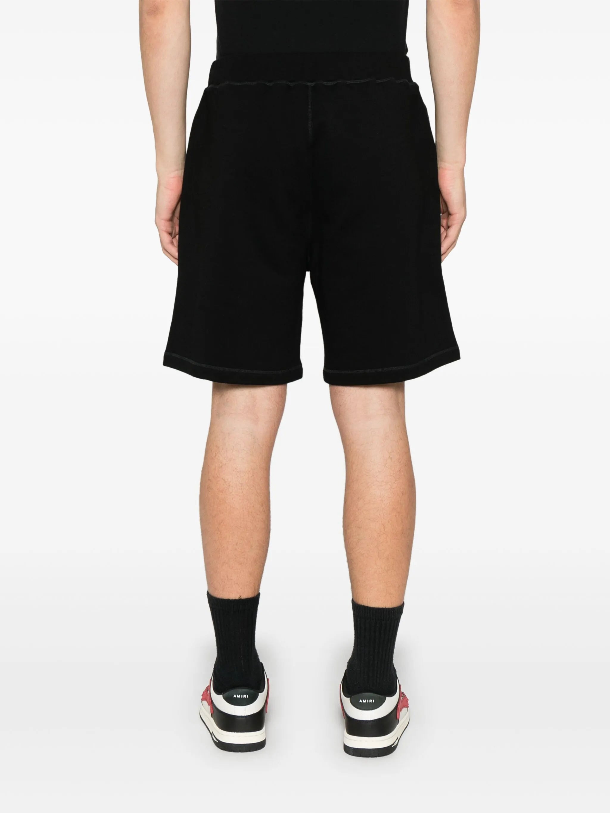 Jogging shorts with logo print
