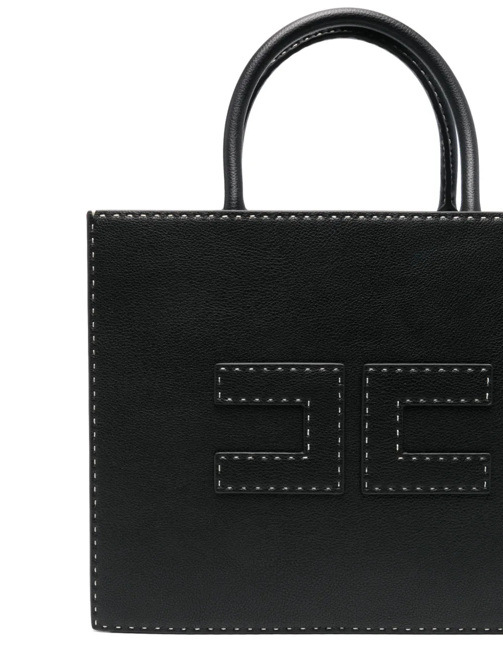 Medium-sized tote bag with contrast stitching