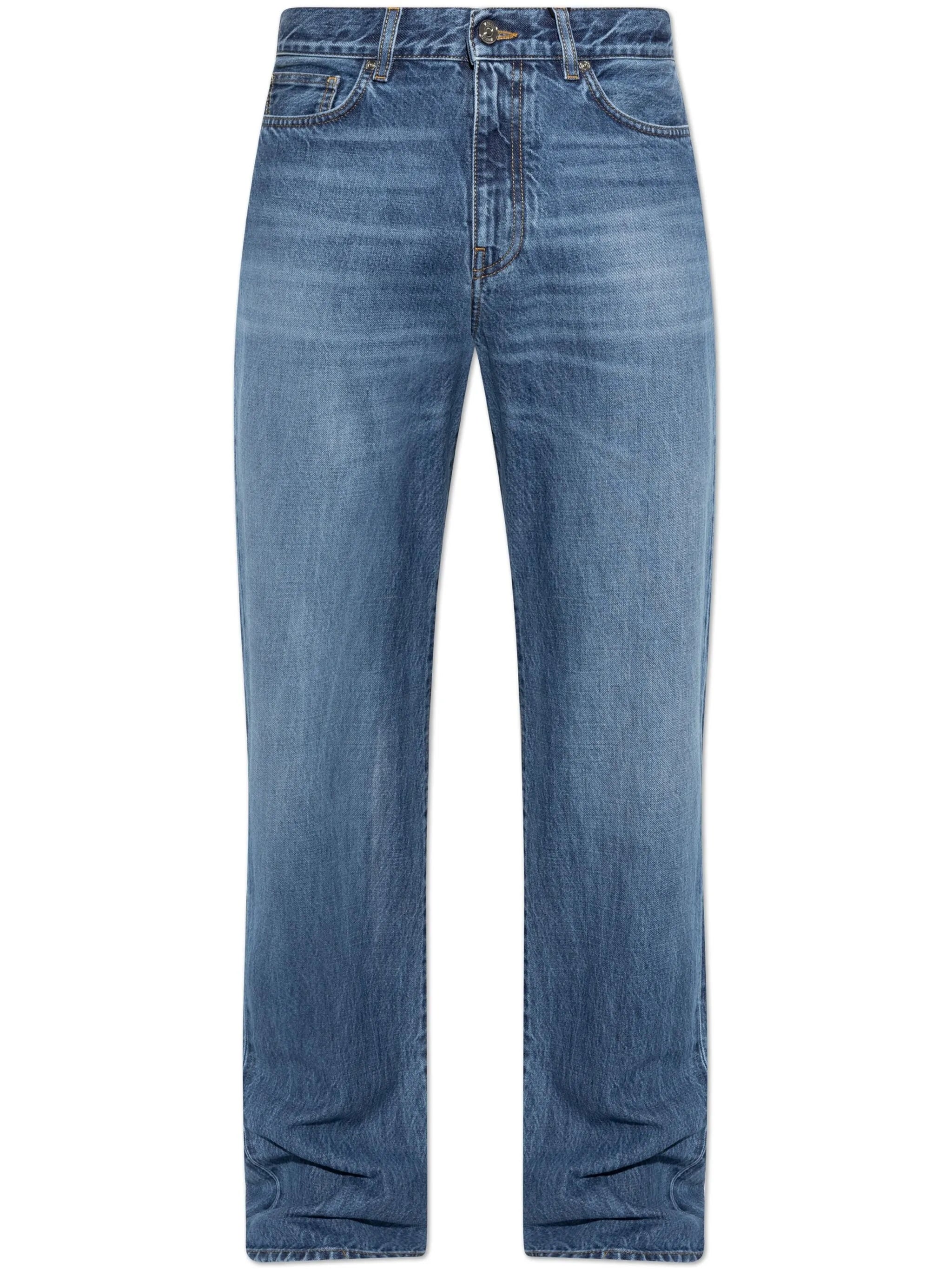 Džíny Denim Stone Wash s výšivkou