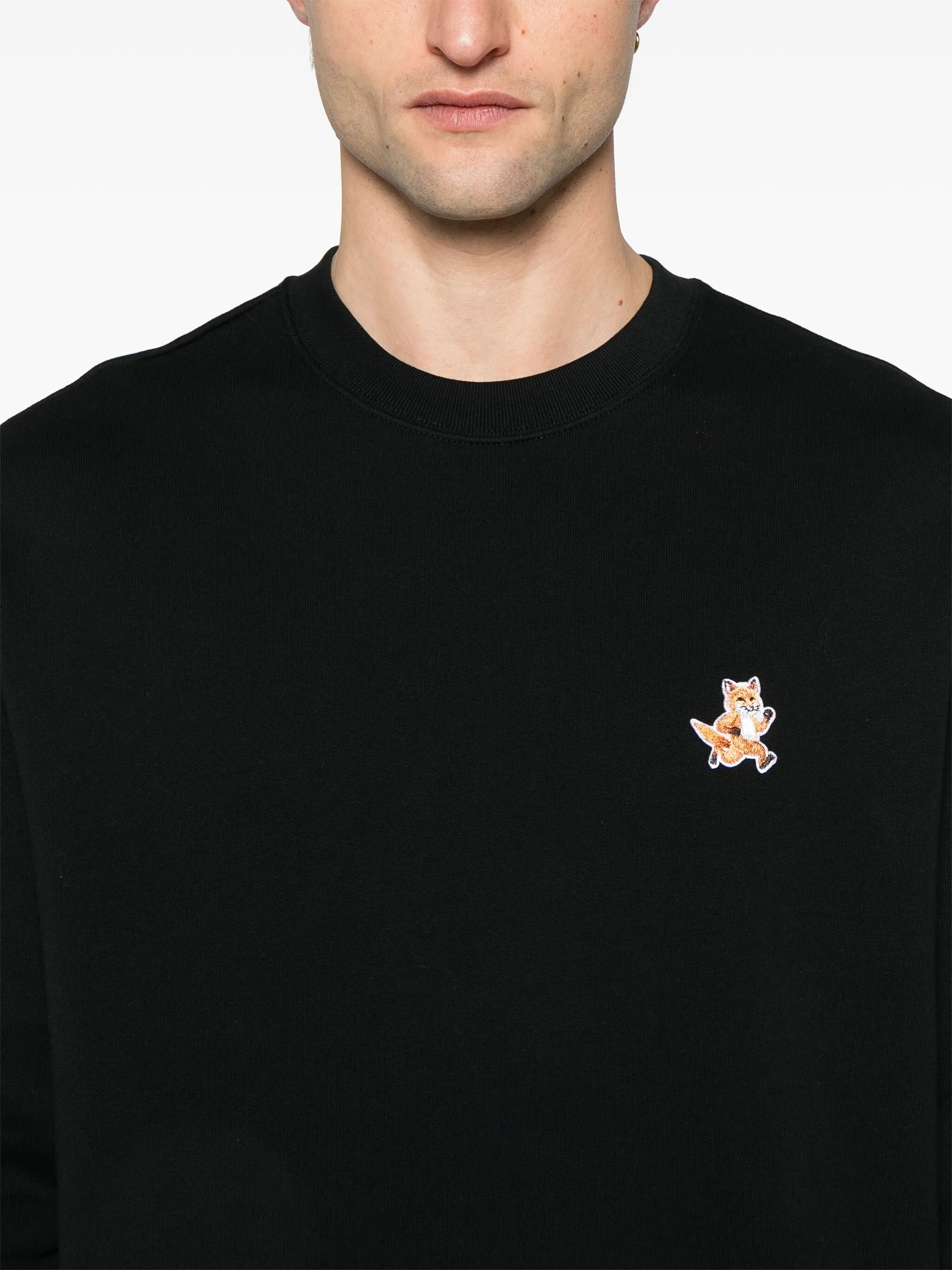 Sweatshirt with Speedy Fox application