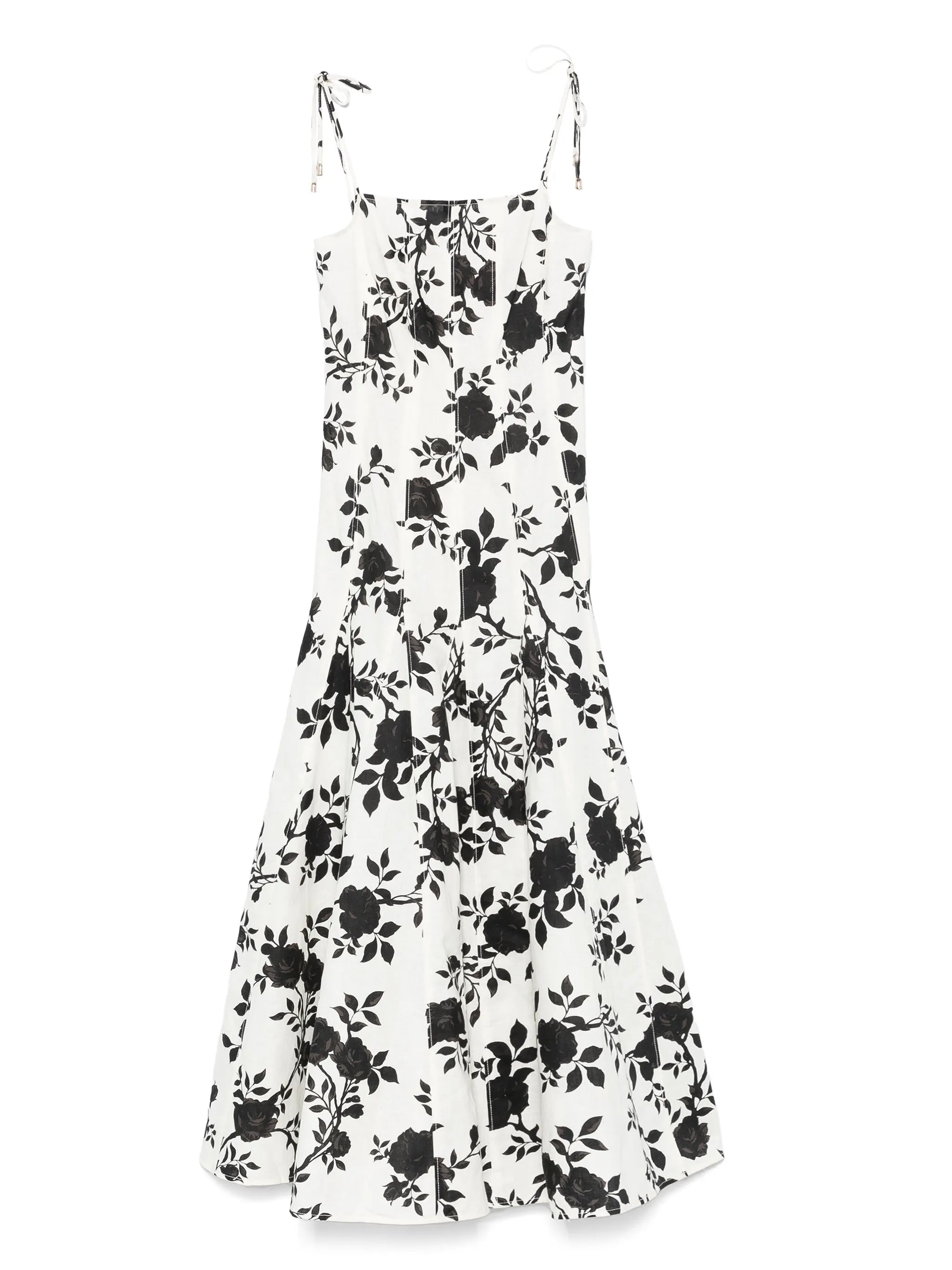 Midišaty s květinovým potiskem