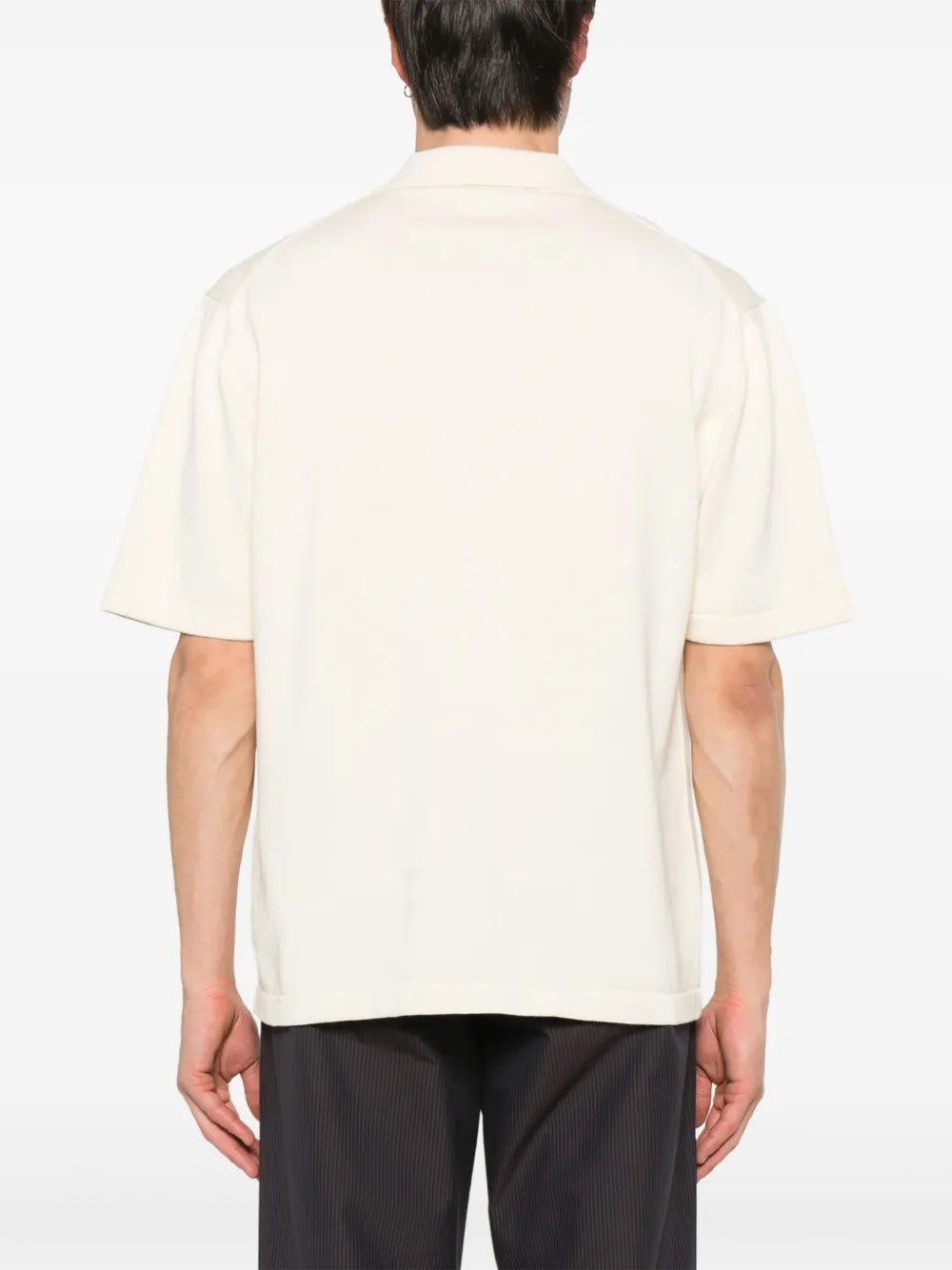 T-shirt with bold fox head embroidery