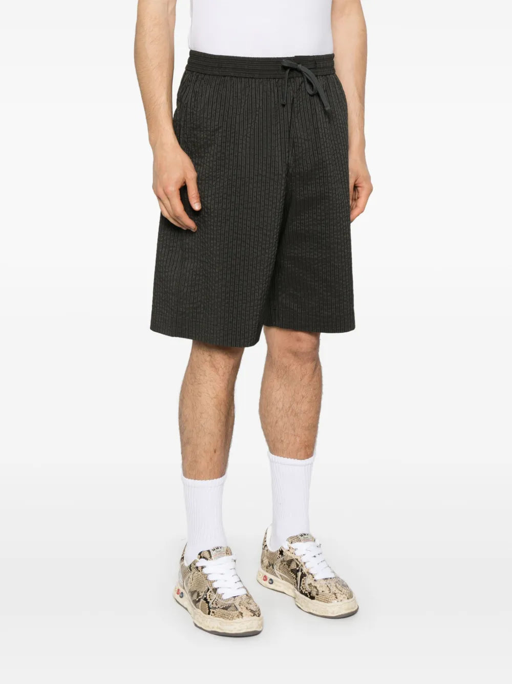 Bermuda shorts with stretch waistband