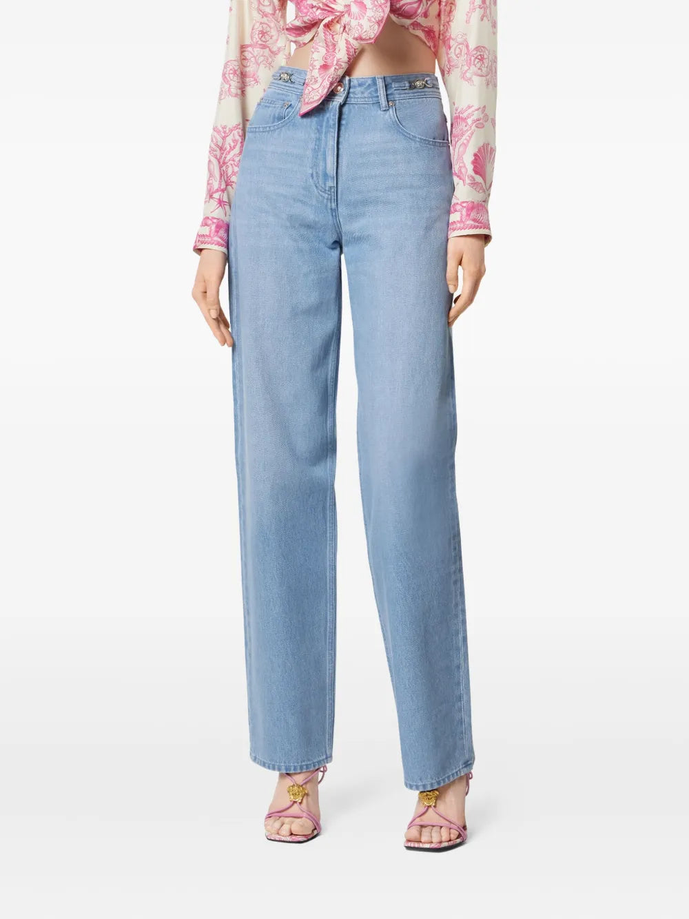 Džínsy Medusa '95 s vysokým pásom