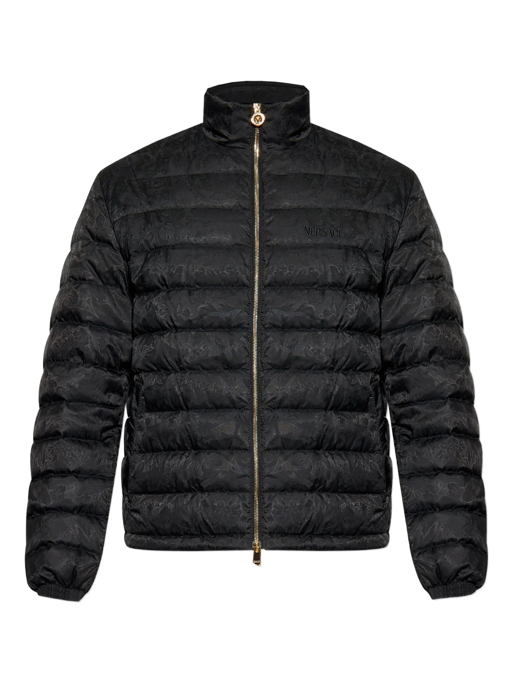 Péřová bunda z barokního žakáru