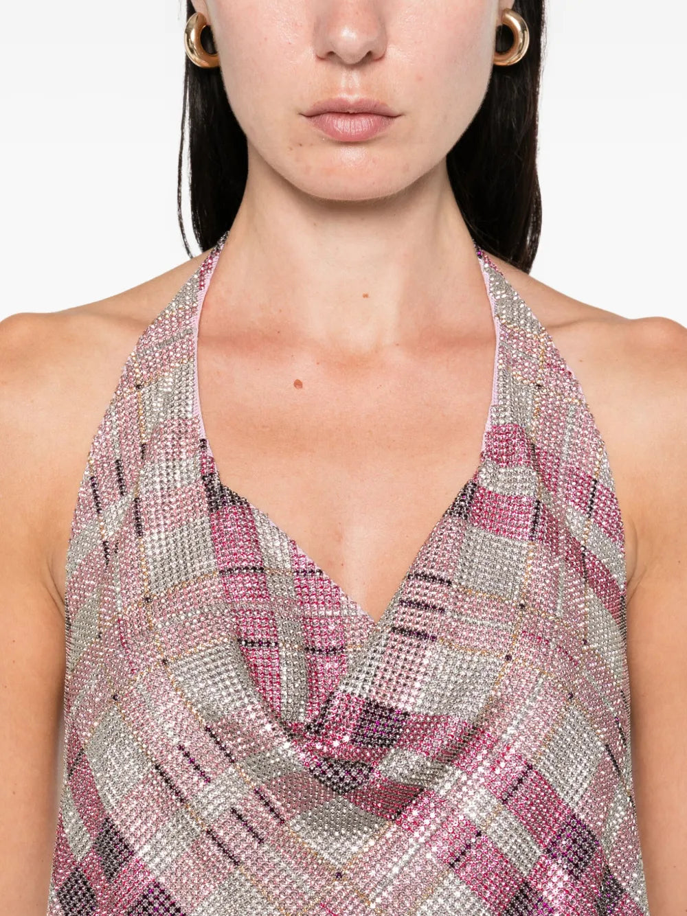 Top na krk s krystaly