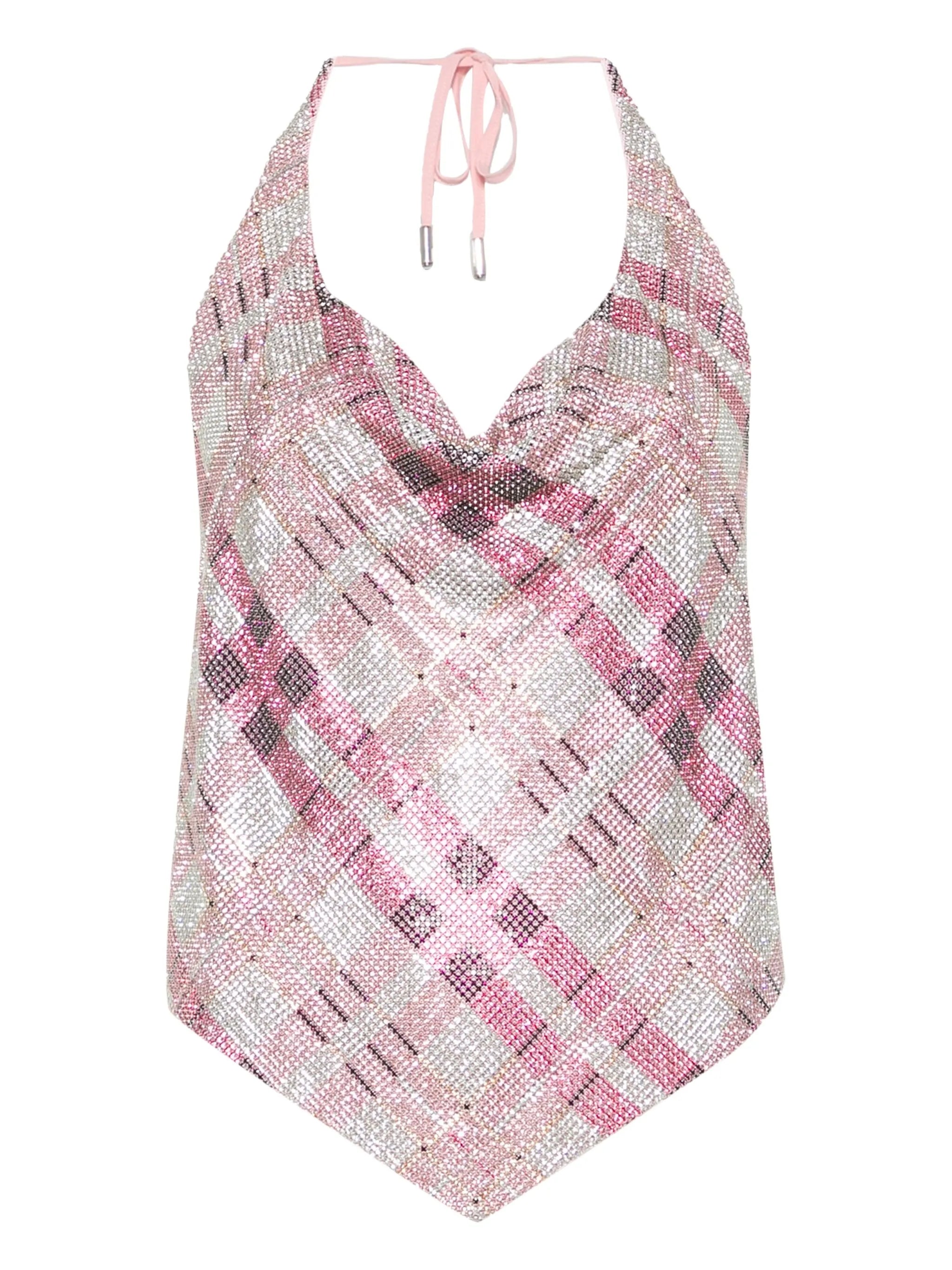 Top na krk s krystaly