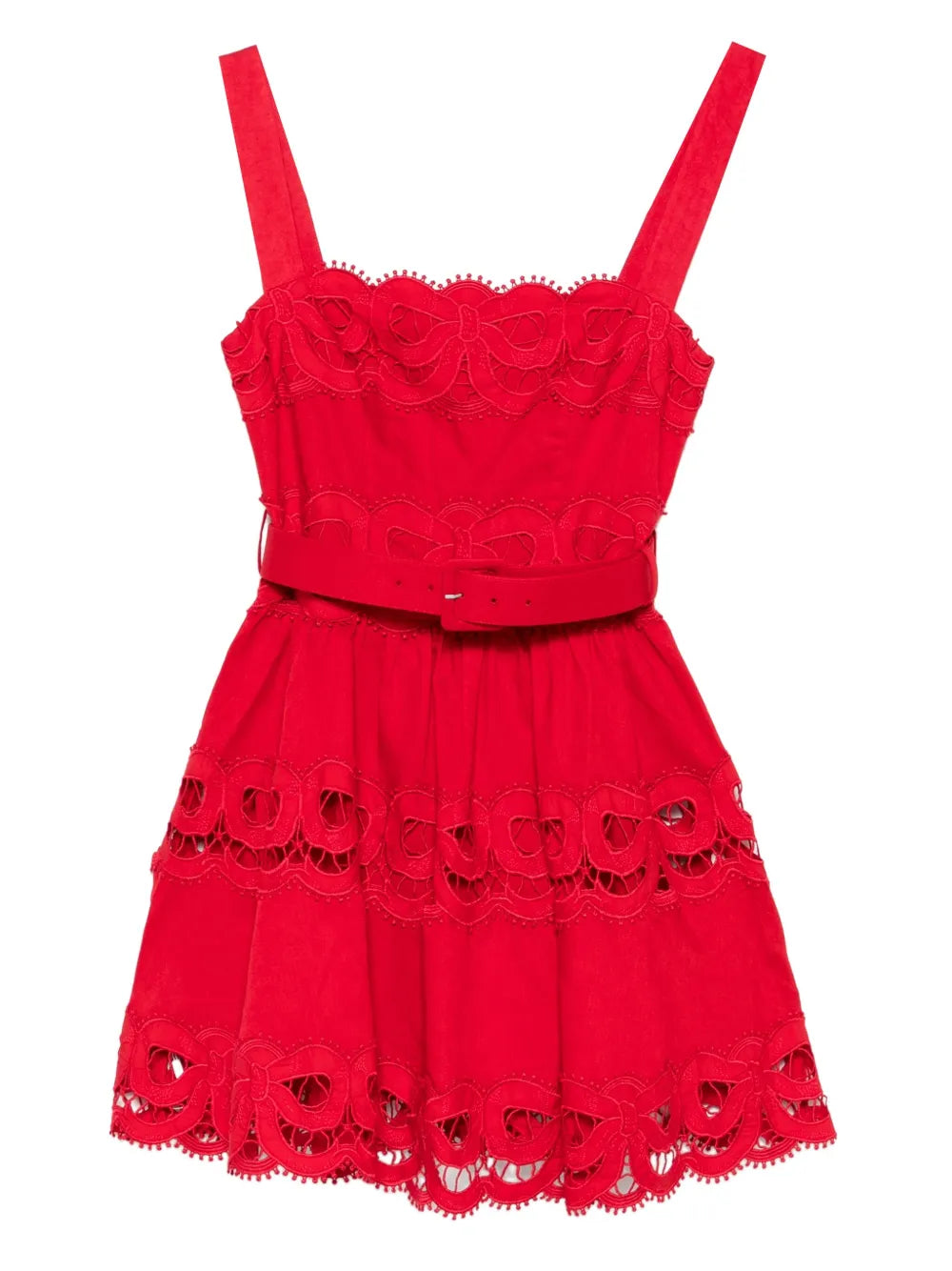 Minišaty s krajkovými vsadkami