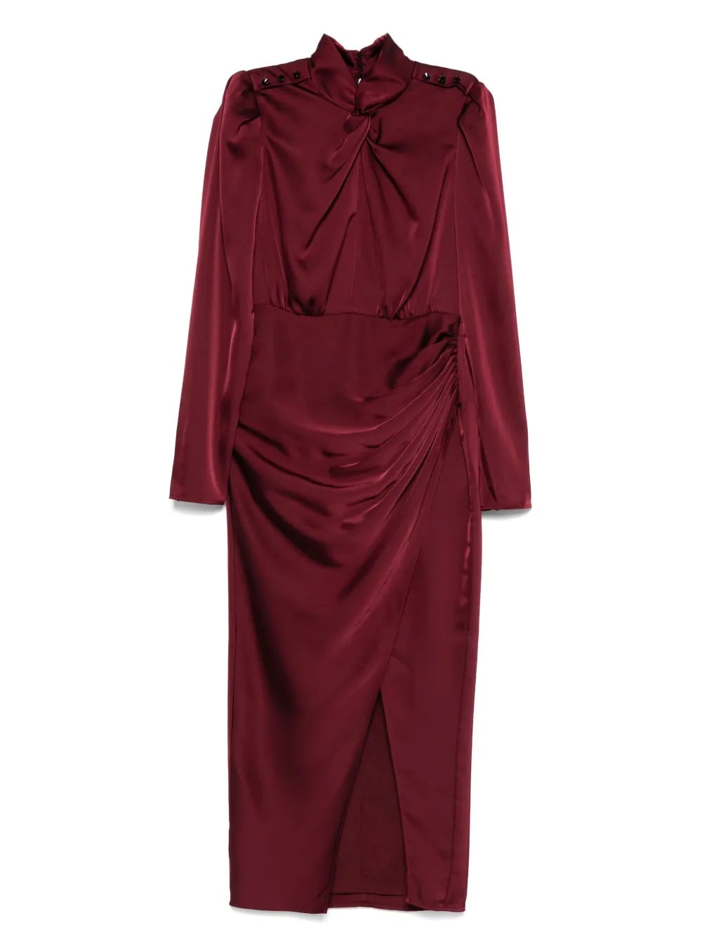 Zviazané midi šaty