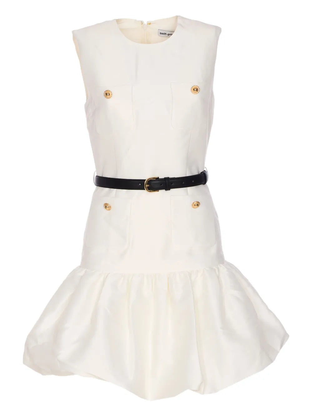 Minišaty s volánkovým lemem