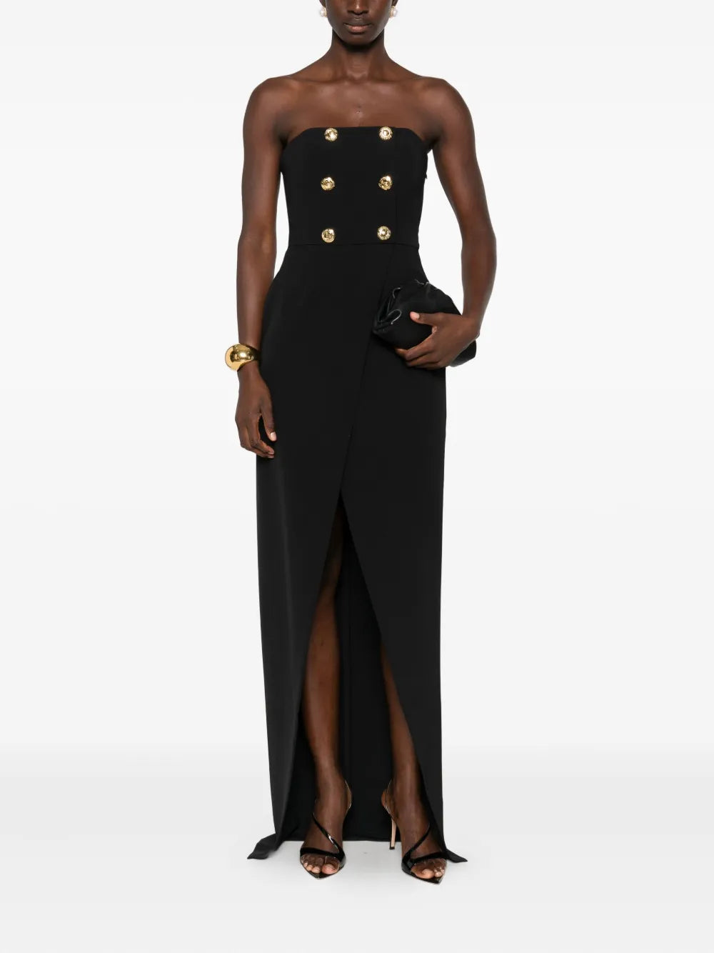 Šaty s knoflíkovou légou