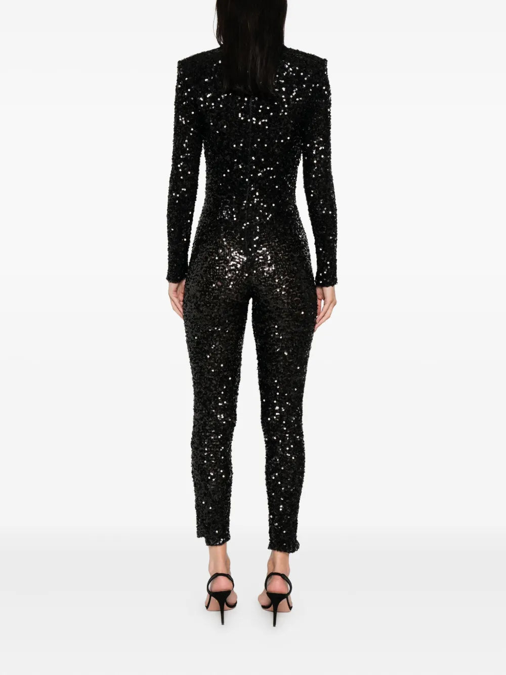 Jumpsuit with sequin embellishment