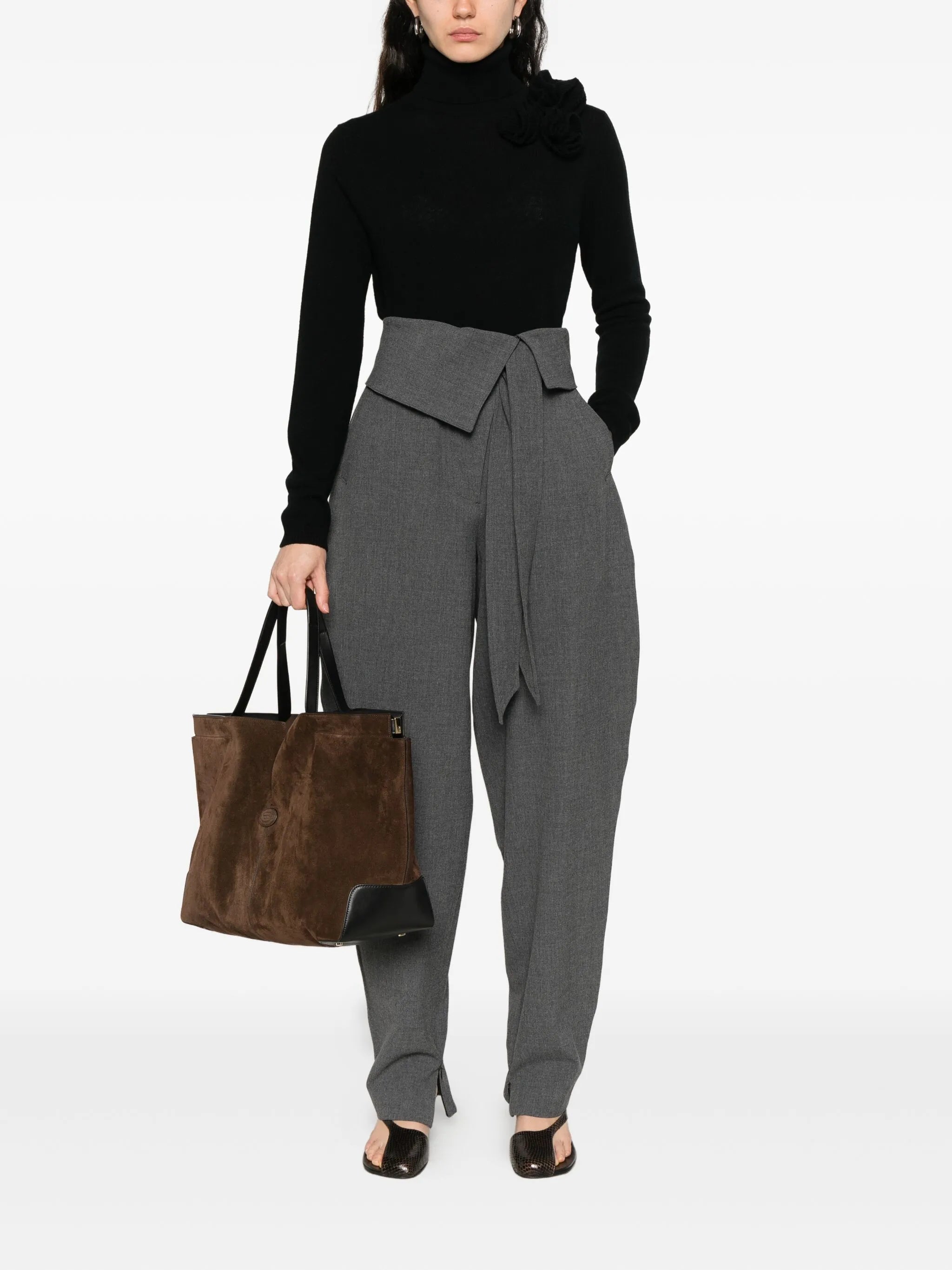 Sweater with turtleneck