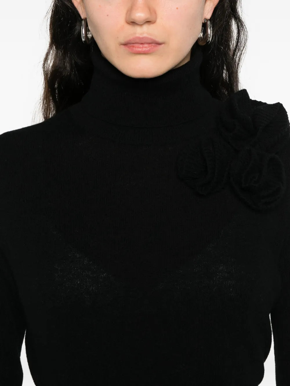 Sweater with turtleneck