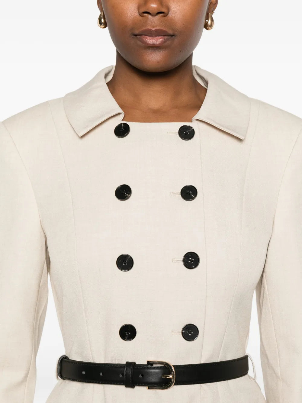 Dvojradový overal s opaskom