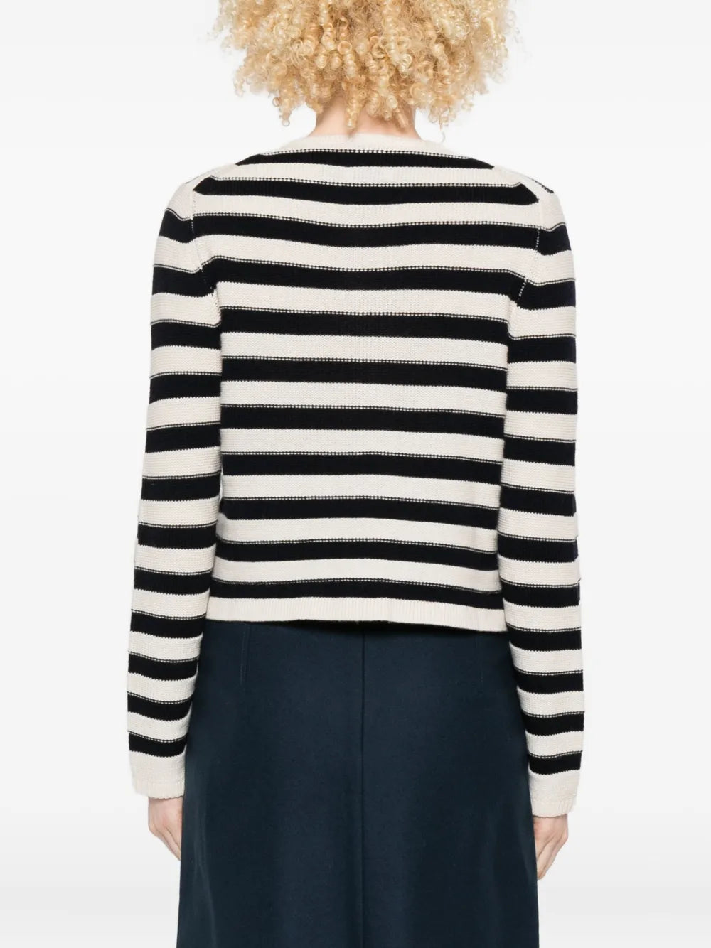 Pruhovaný kardigán