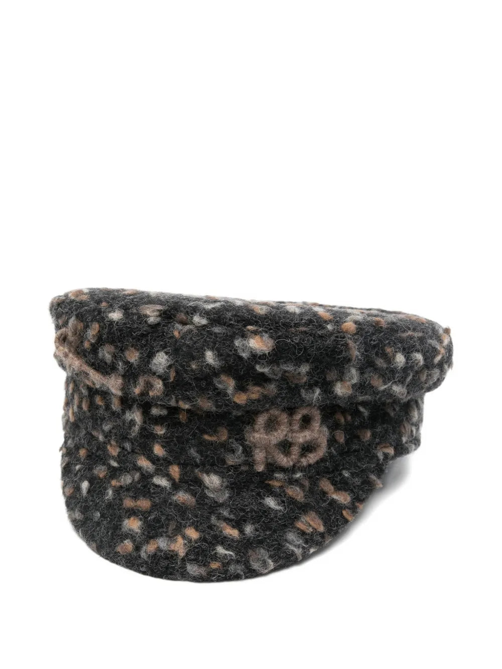 melírovaná vlněná čepice