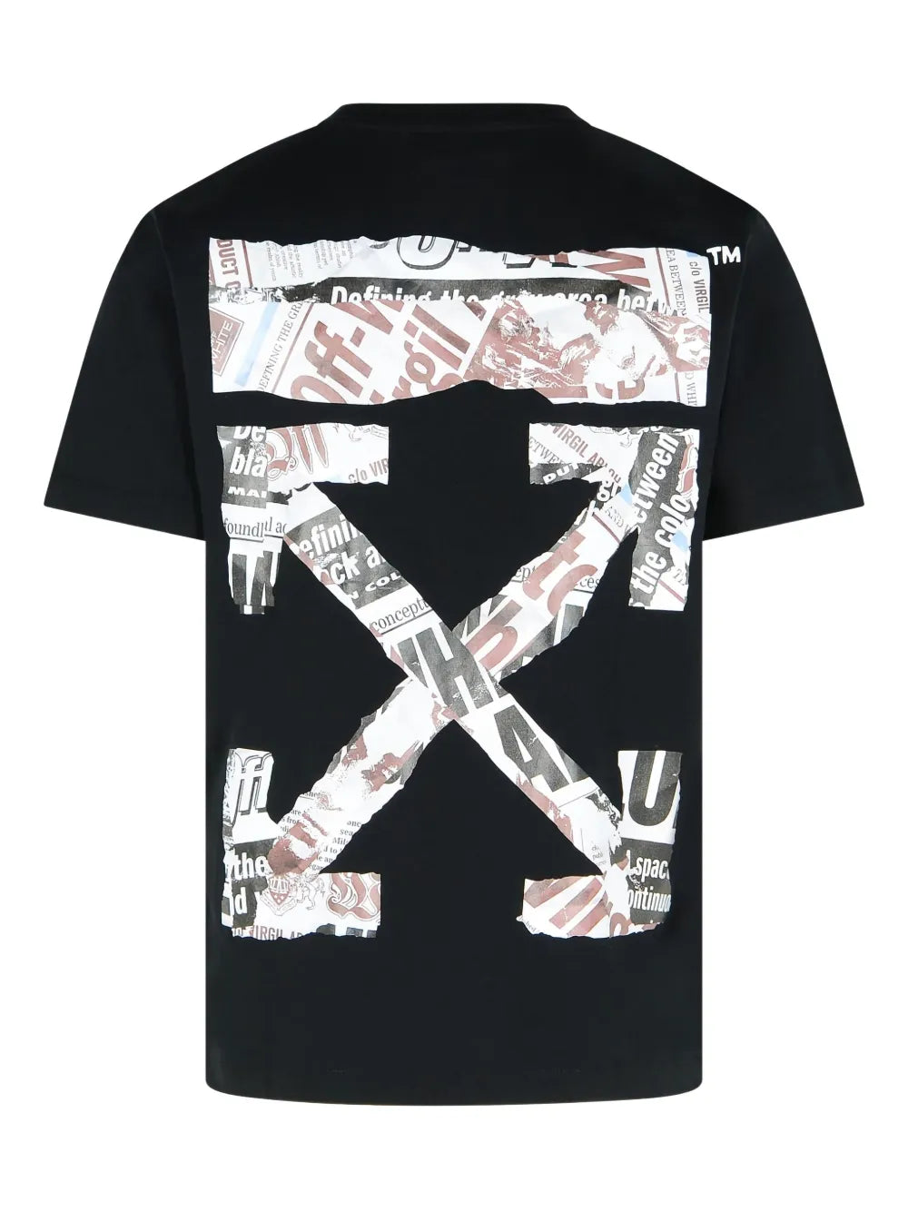 T-shirt with iconic newspaper arrow