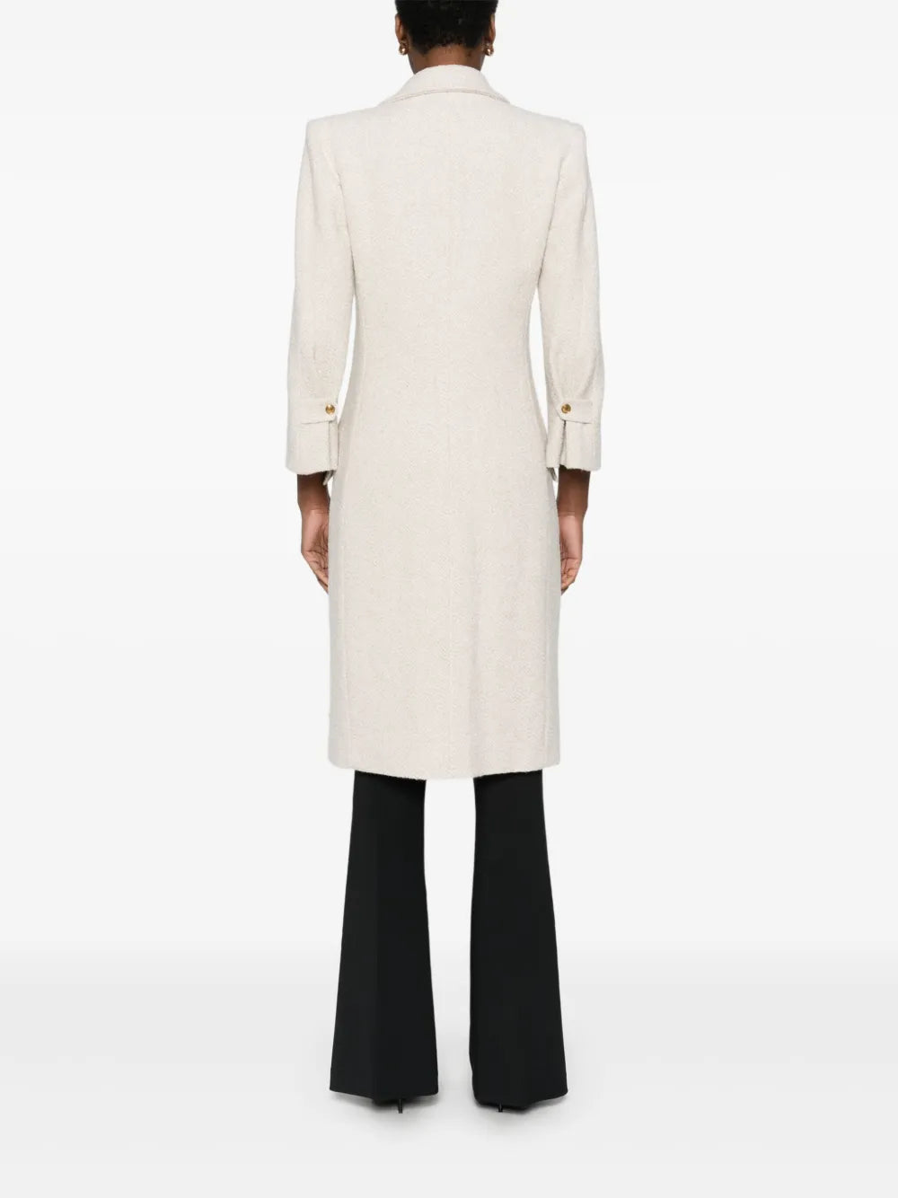 Klasický kabát typu caban