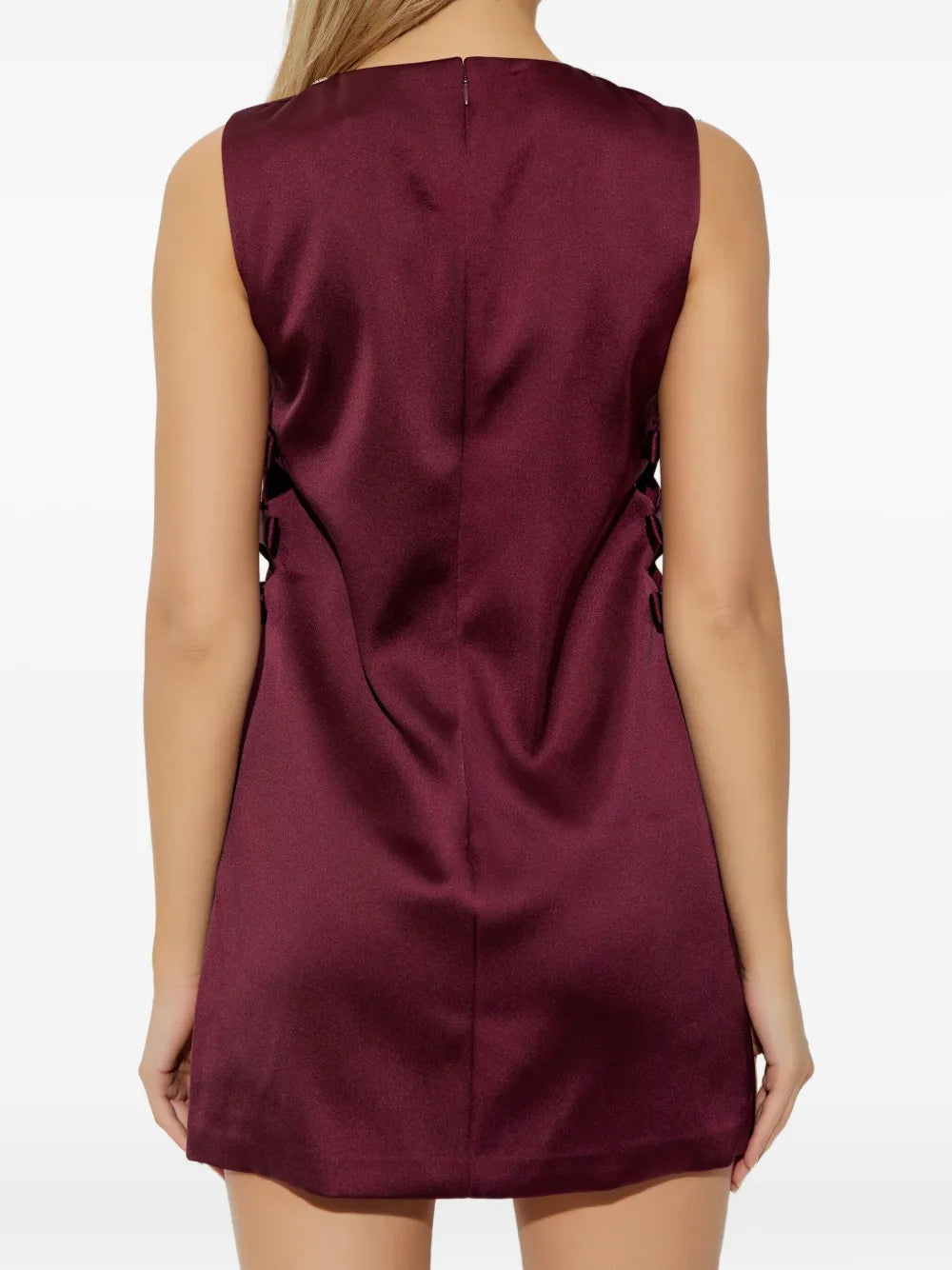 Mini dress with cut-outs