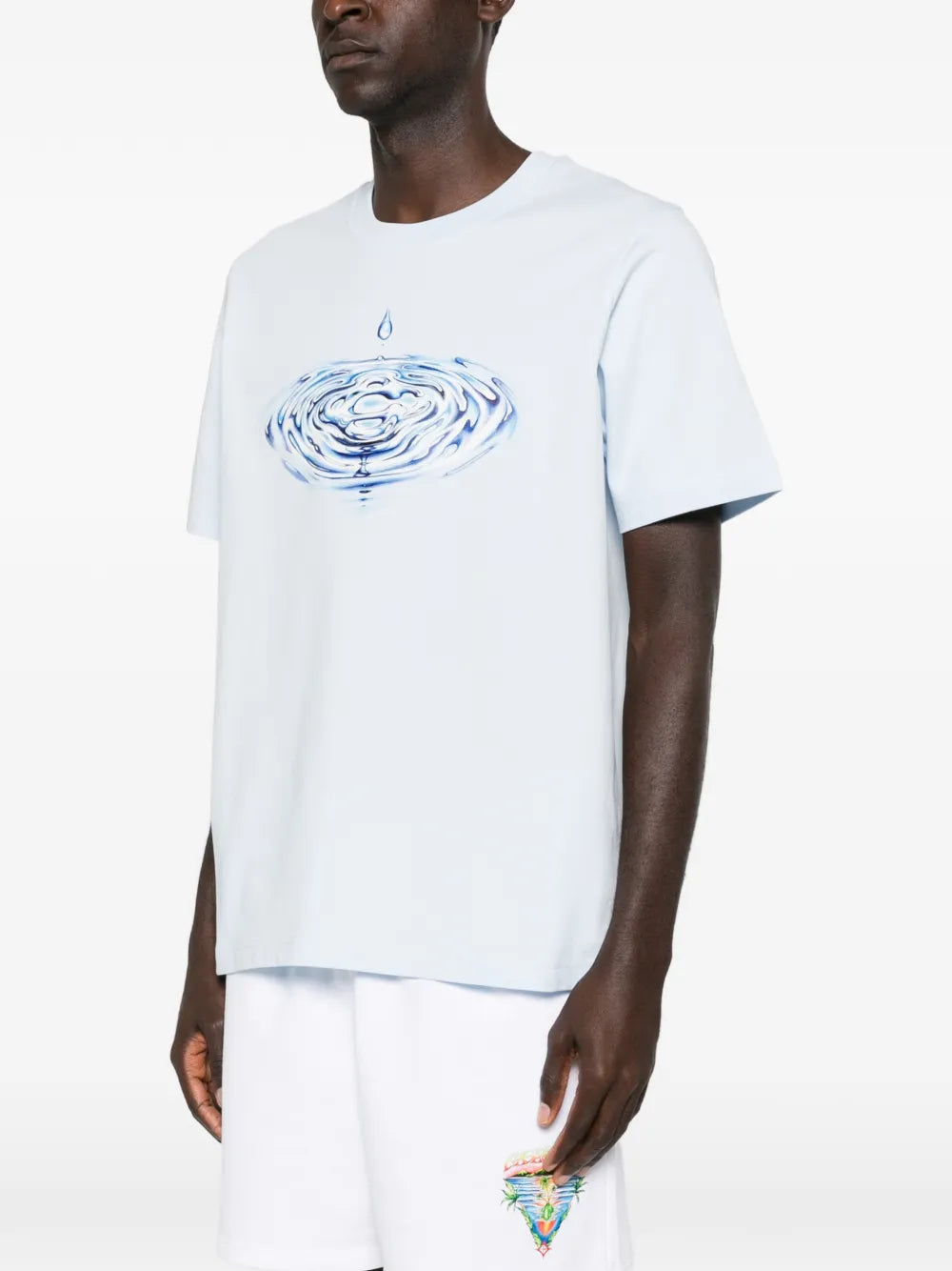 Drip T-shirt with Logo