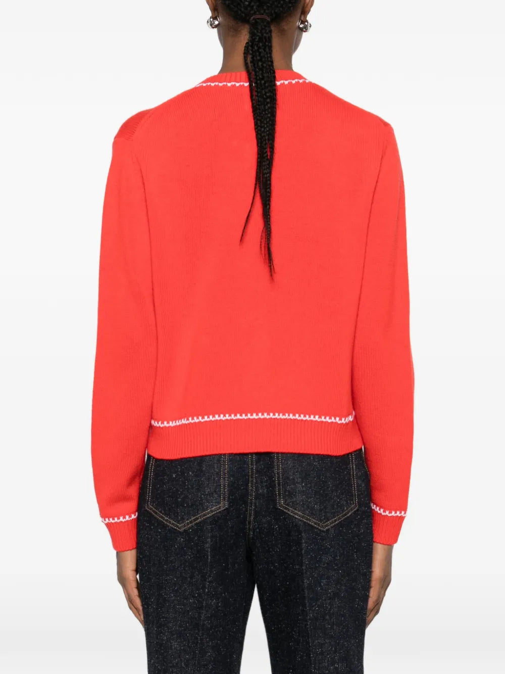 Svetr s našitou kapsou