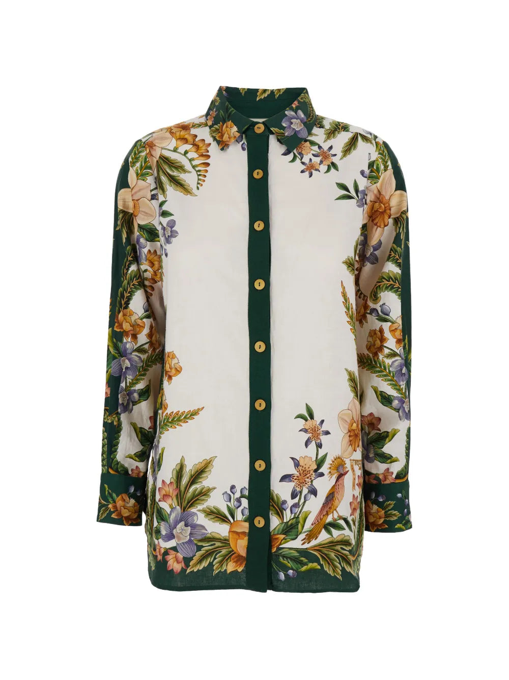 Shirt with floral print