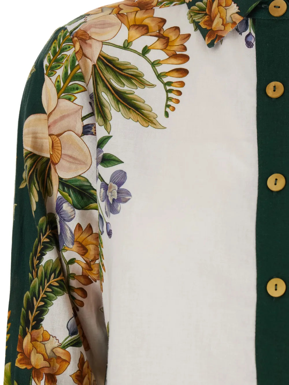 Shirt with floral print