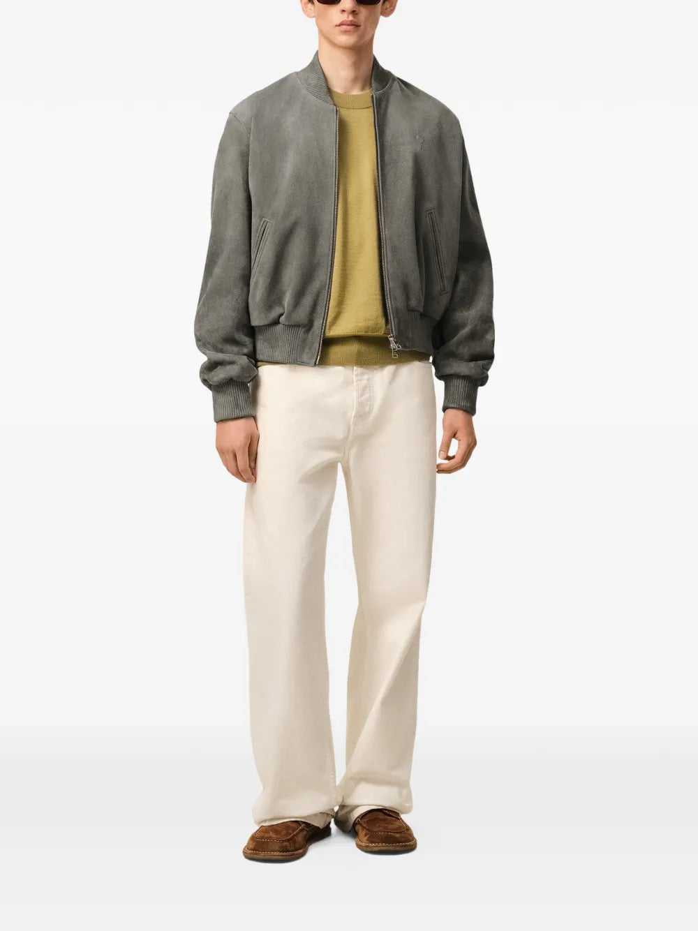 Zipped Jacket with Embossed Ami de Coeur
