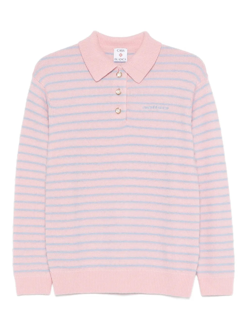Polo shirt with logo embroidery
