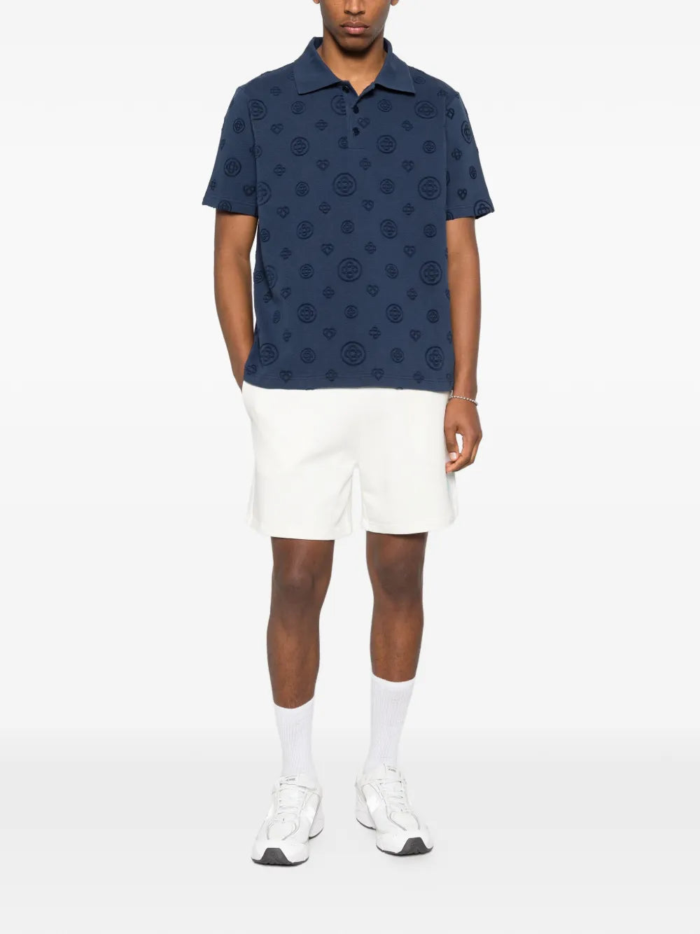 Polo shirt with monogram